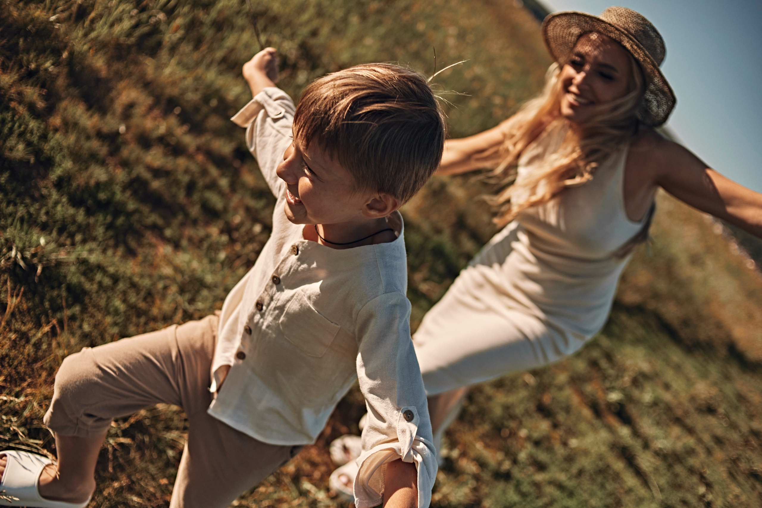 Оля с сыном. Главная