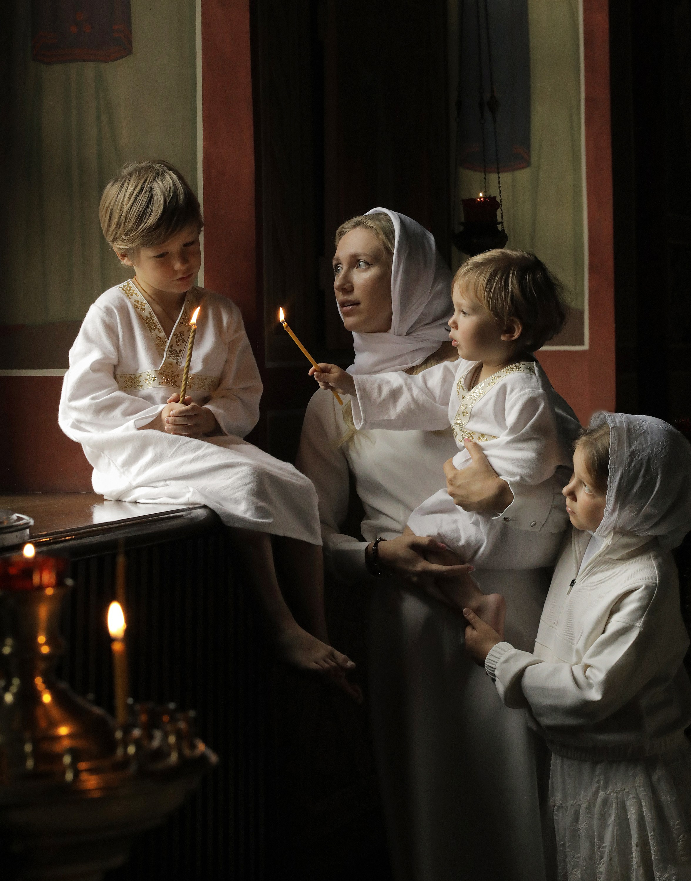 Крещение. Фотограф на Венчание и Крещение, семейный фотограф в Москве и области