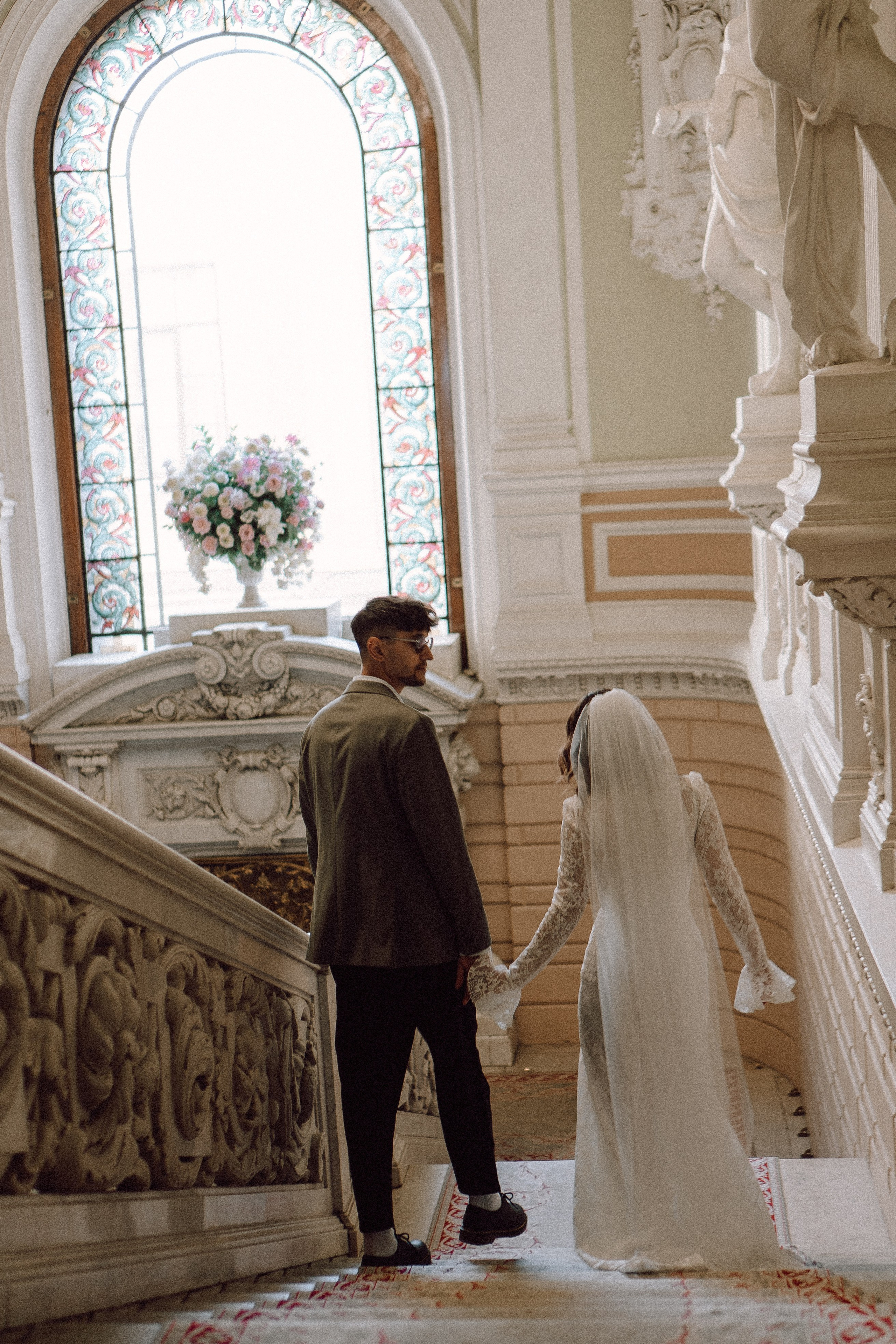 СВАДЕБНАЯ СЬЕМКА В ПЕРВОМ ДВОРЦЕ БРАКОСОЧЕТАНИЯ. Профессиональный фотограф, Санкт-Петербург — Виктория Богомолова