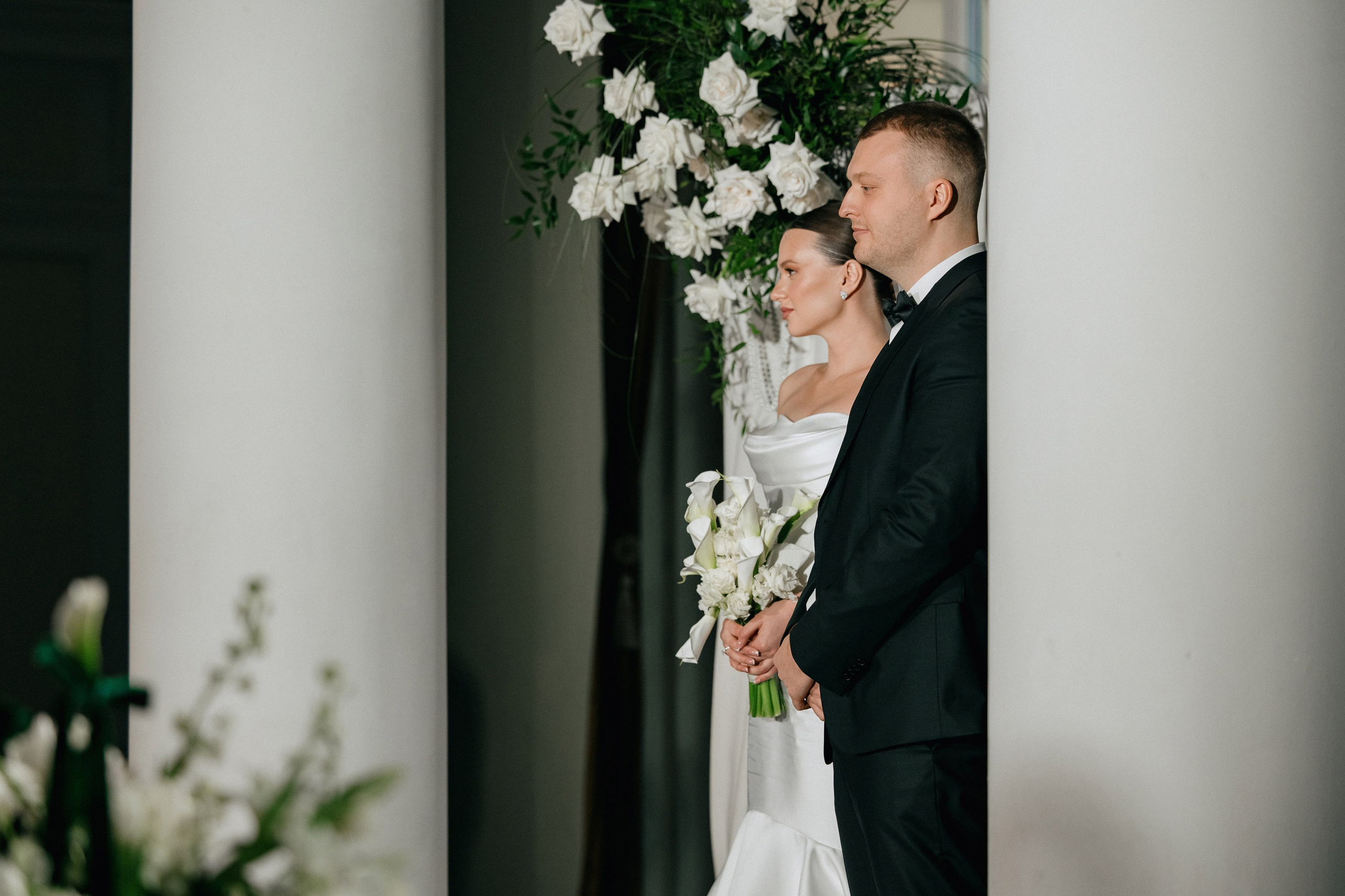 Свадебный банкет на вилле Политика. Свадебный фотограф Москва