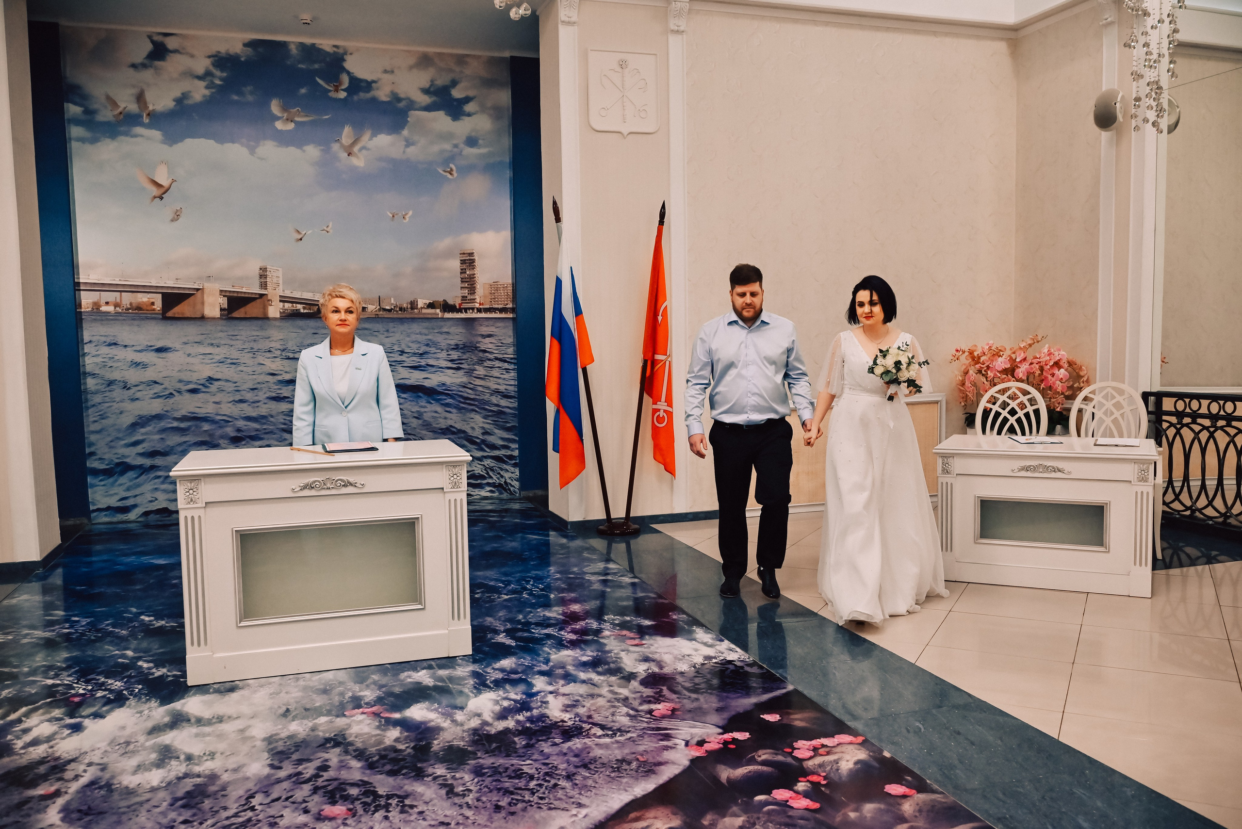 Загс Невского района. Фотограф в Санкт-Петербурге