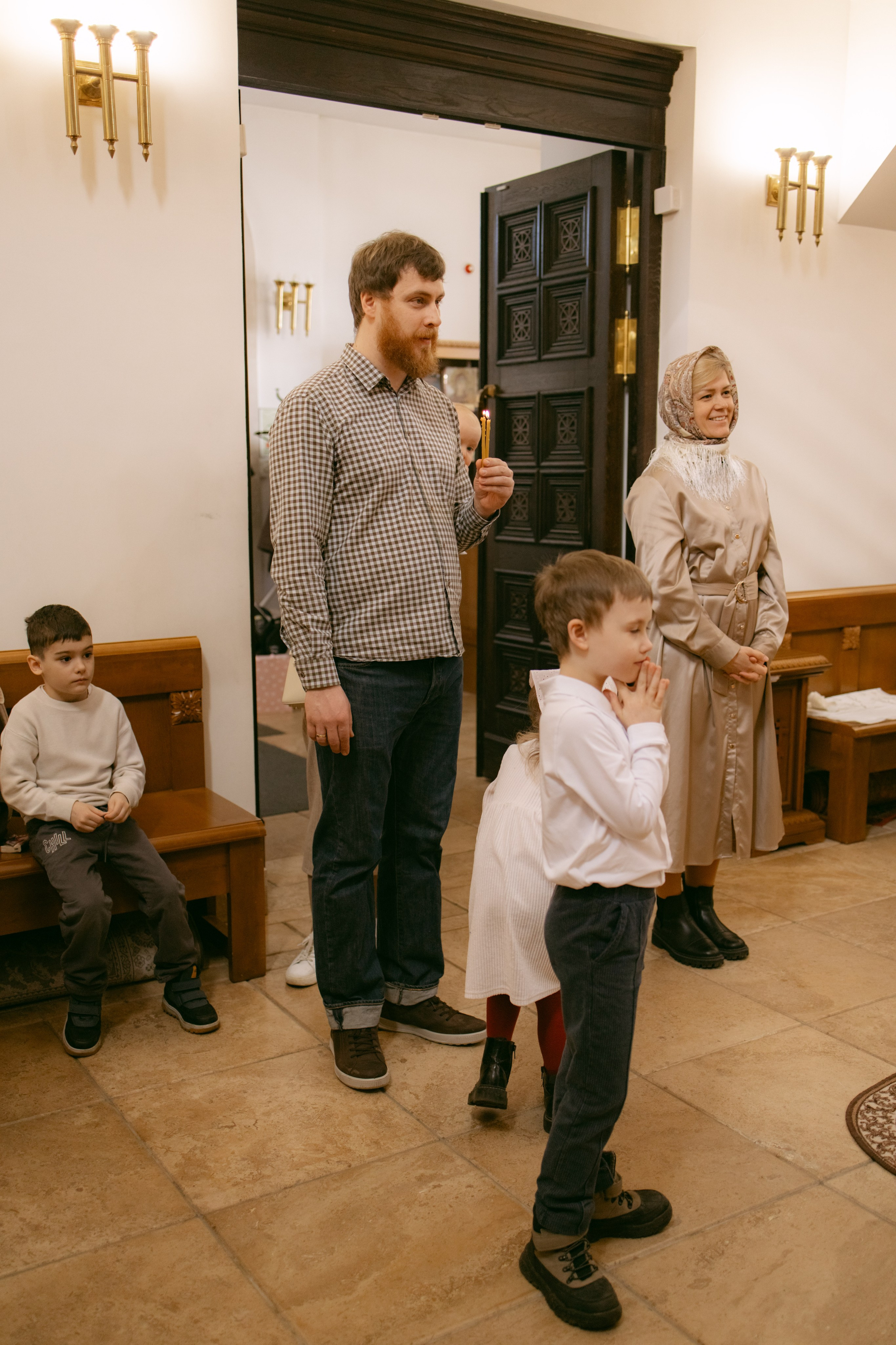 Крещение Софии. Фотограф Анастасия Бобылева, Москва и Московская область