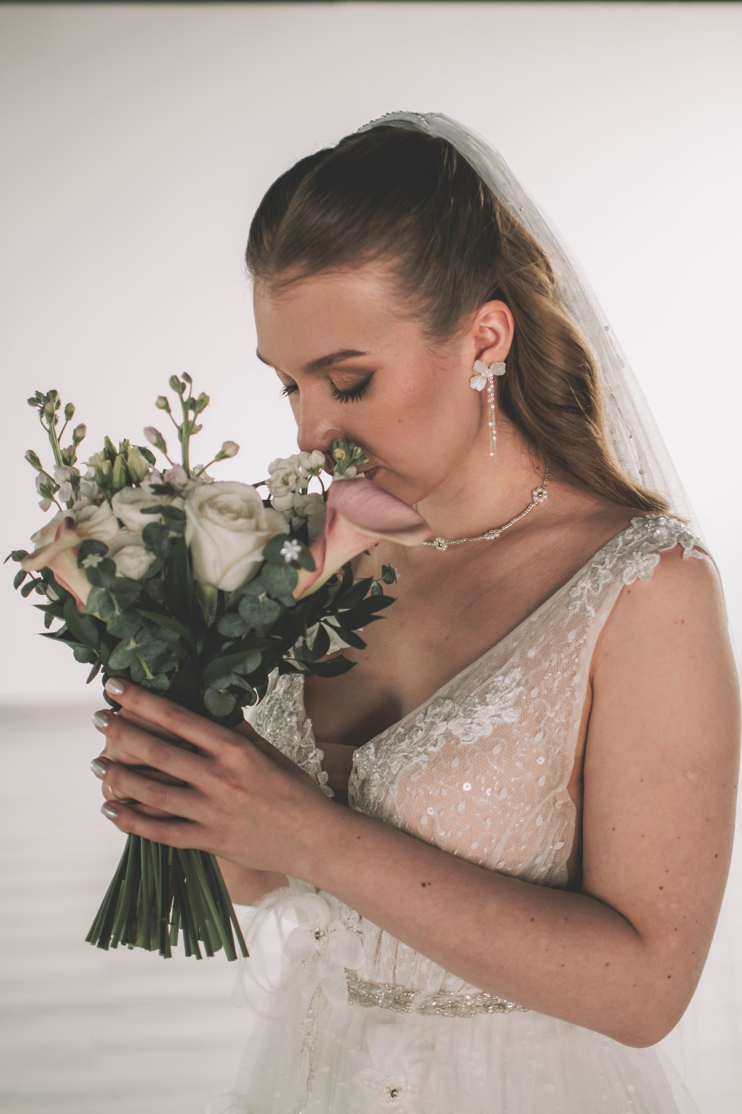 Альберт и Анастасия (Студийная фотосессия, роспись в ДК Нефтяник + фотосессия с гостями). Семейный и свадебный фотограф Губкинский и Ставрополь