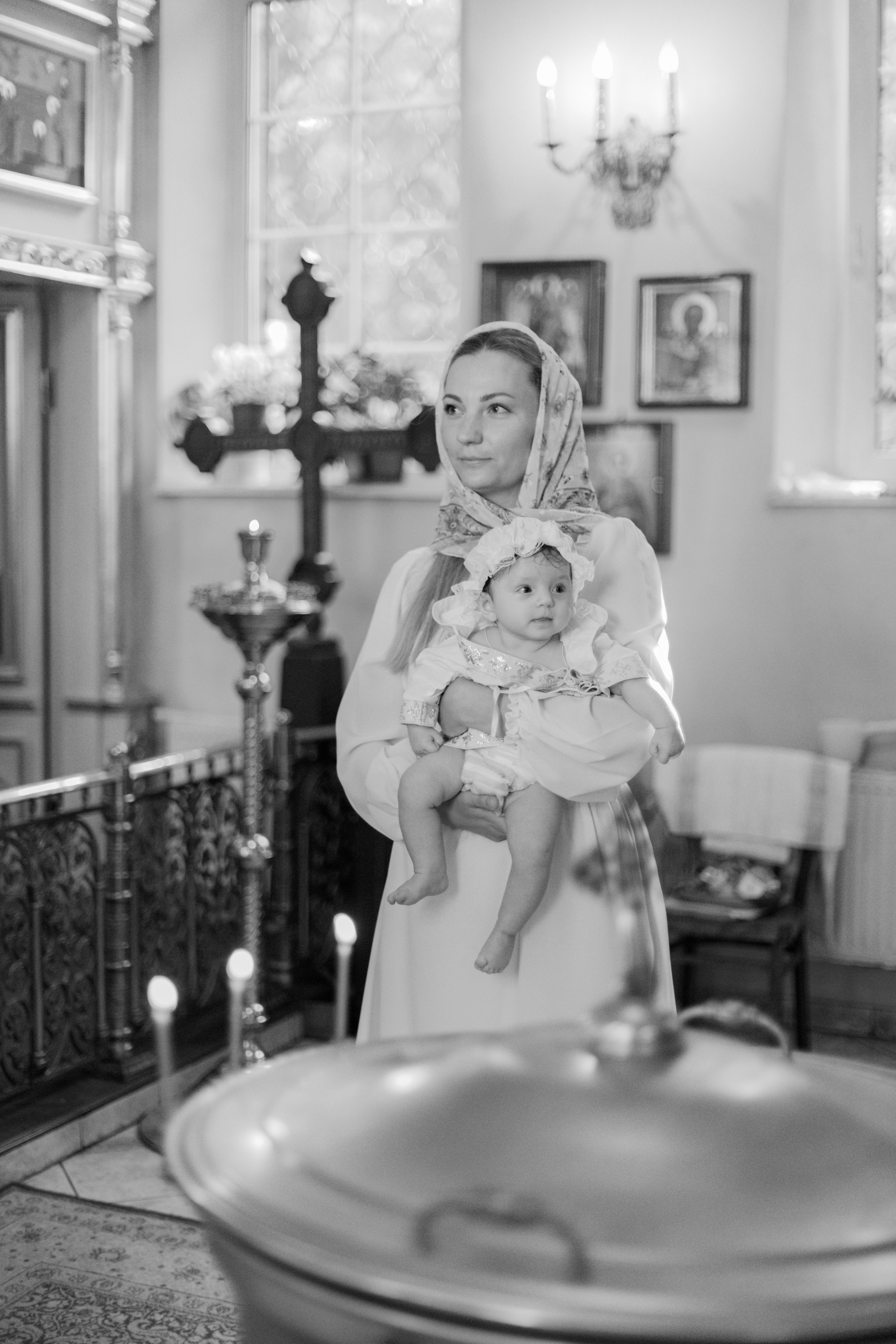 Крещение Златы. Фотограф Анастасия Бобылева, Москва и Московская область