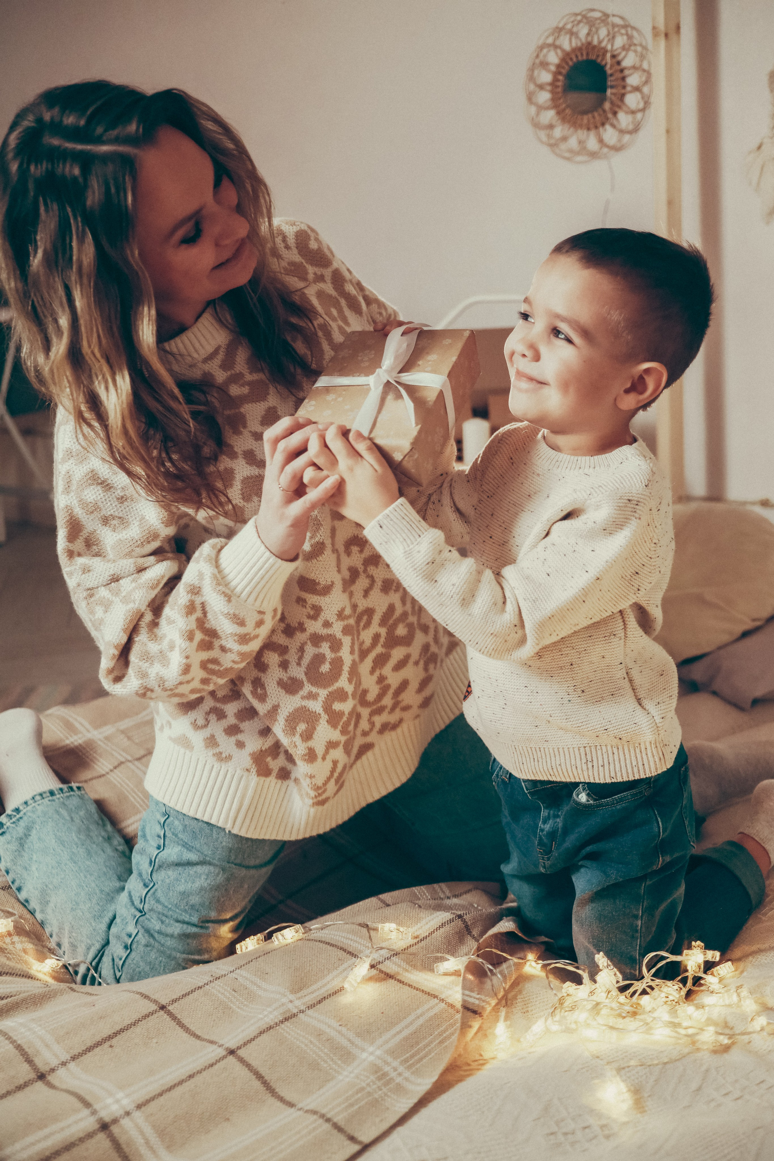 Новогодняя фотосессия в студии