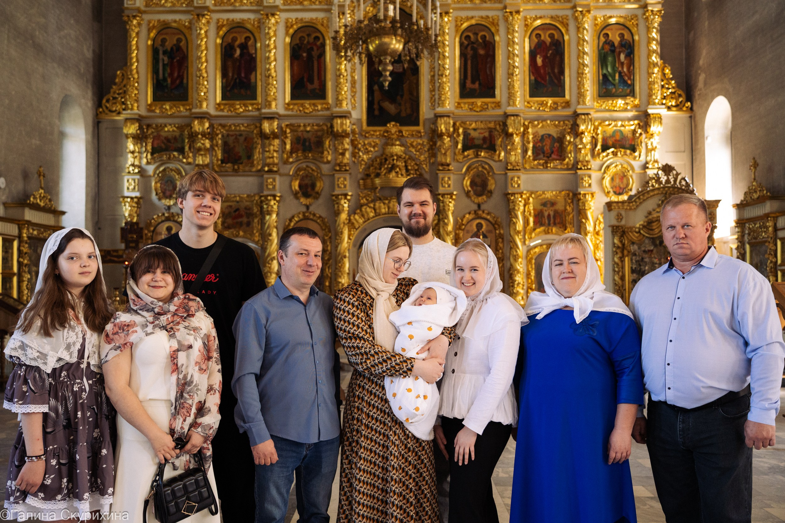 Фотосъемка крещения, крестин в Иваново