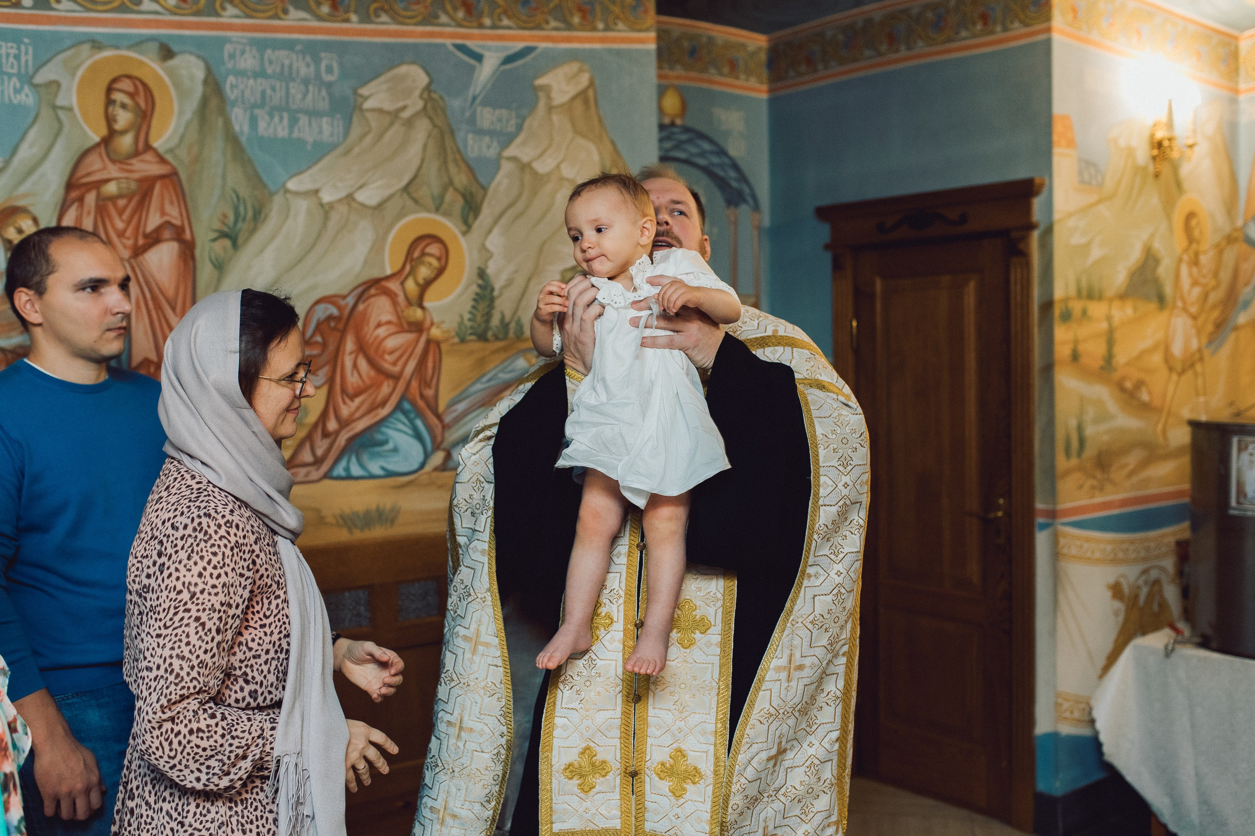 Крещение в Троицком соборе