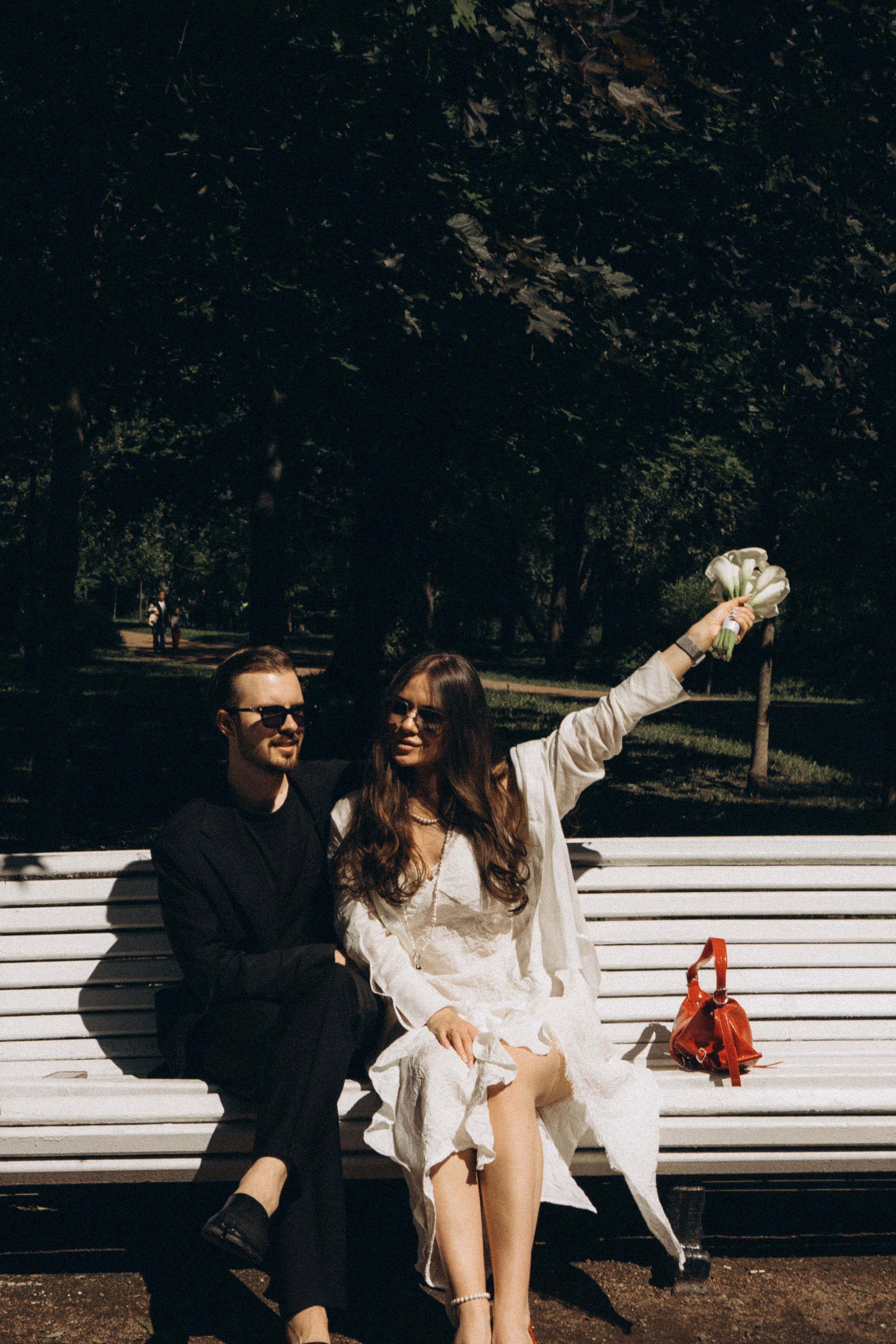 СВАДЕБНАЯ СЬЕМКА В ПАРКЕ ПОБЕДЫ И ПРОГУЛКА ПО МОСКОВСКОМУ ПРОСПЕКТУ. Профессиональный фотограф, Санкт-Петербург — Виктория Богомолова