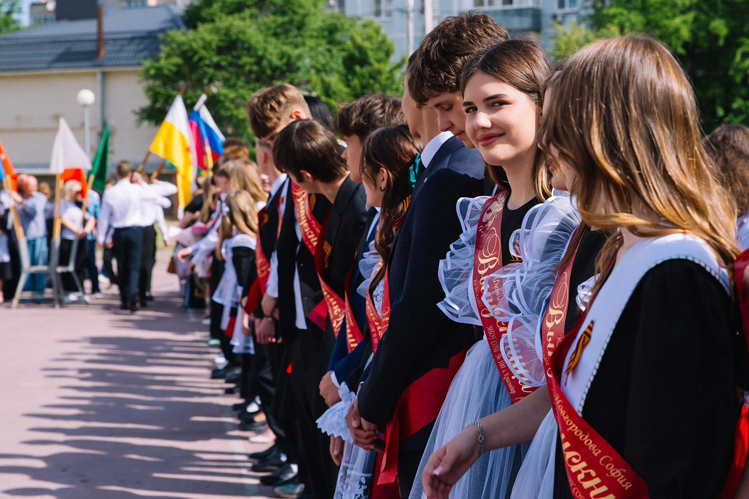 1 сентября 11 класс ШК№ 100. Фотограф и Видеограф в Краснодаре Юлия Солодченко