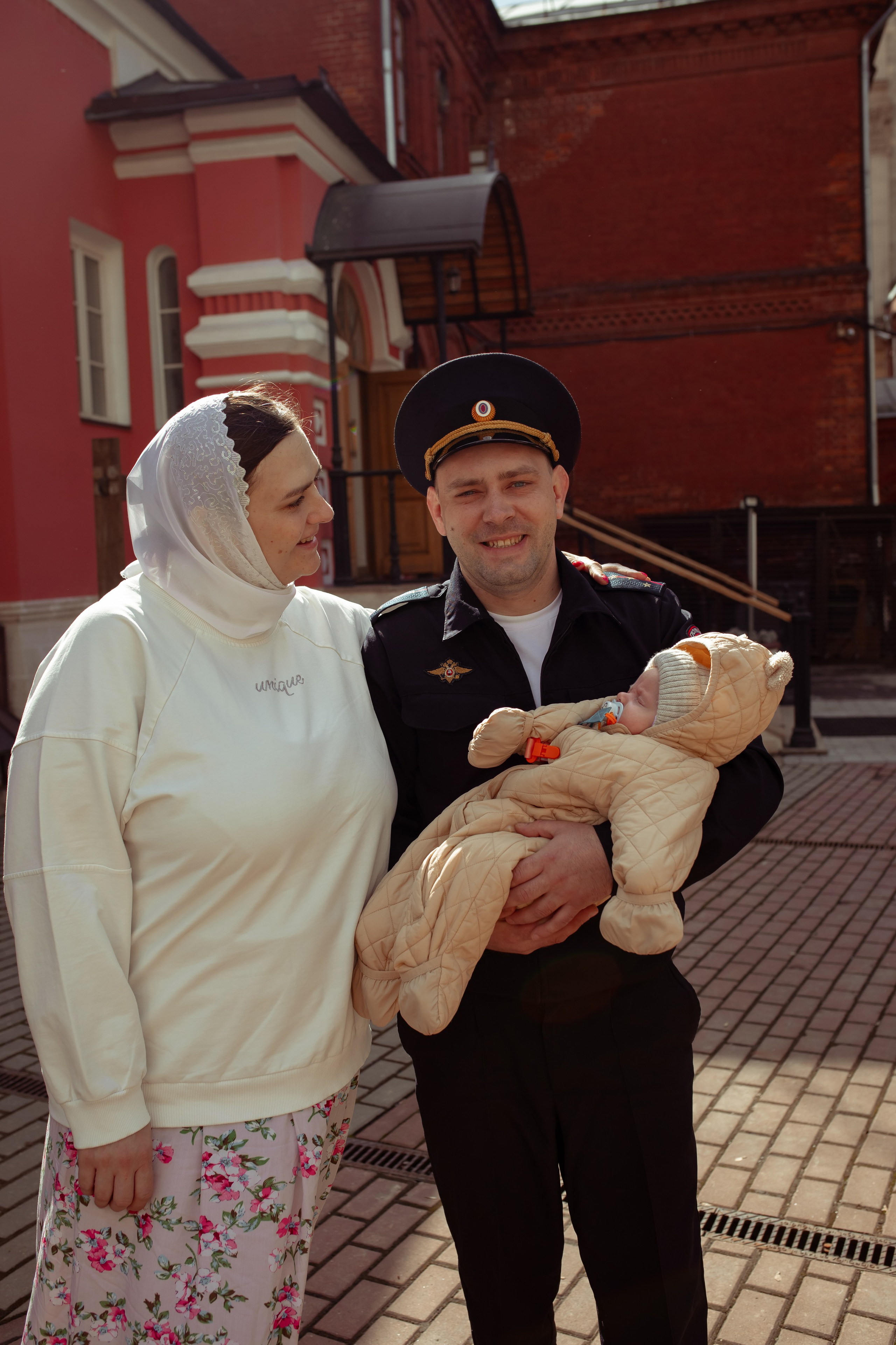 Крещение в светлом Храме. Семейный и детский фотограф в Москве Дорогова Екатерина