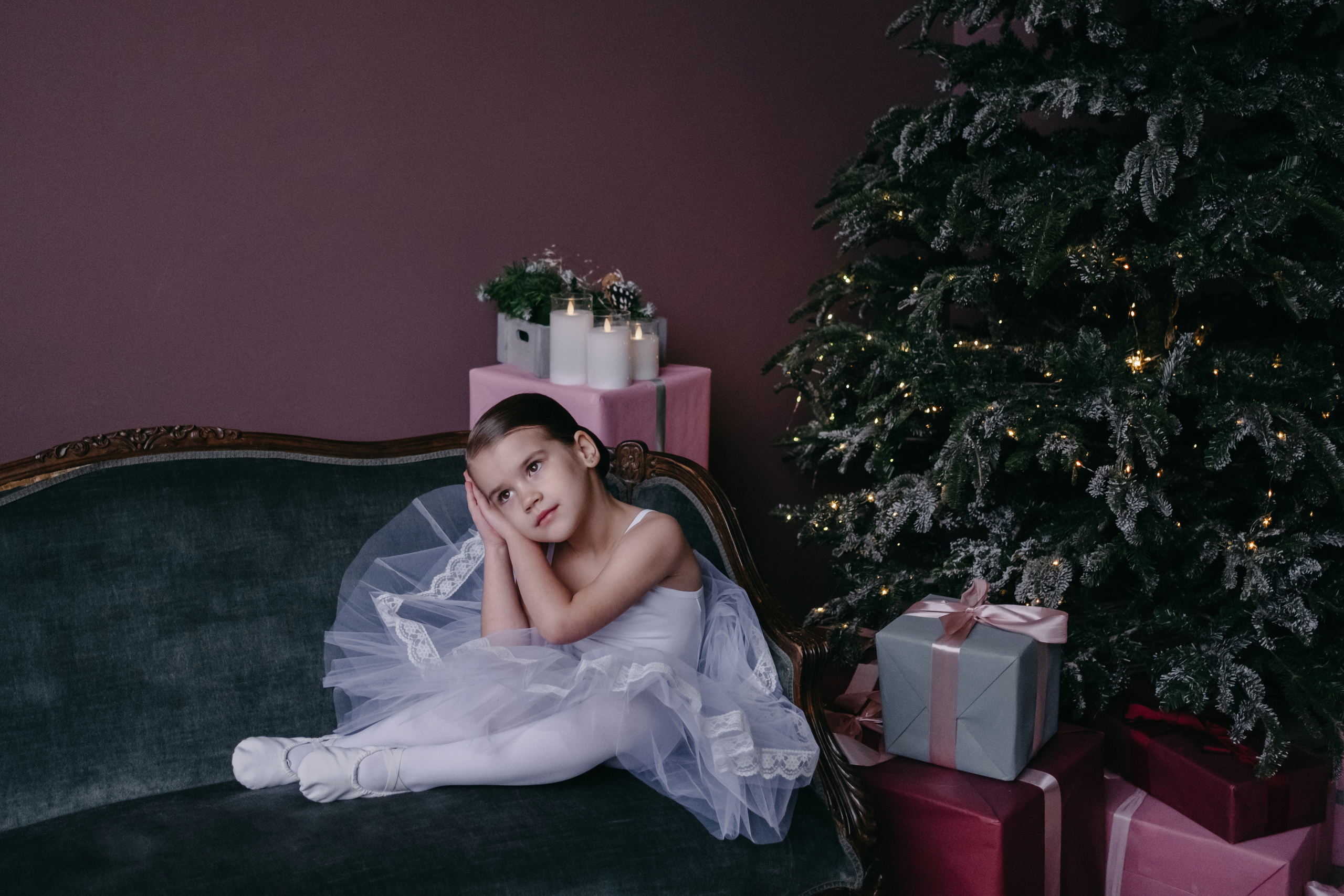 фотосессия маленьких балерин