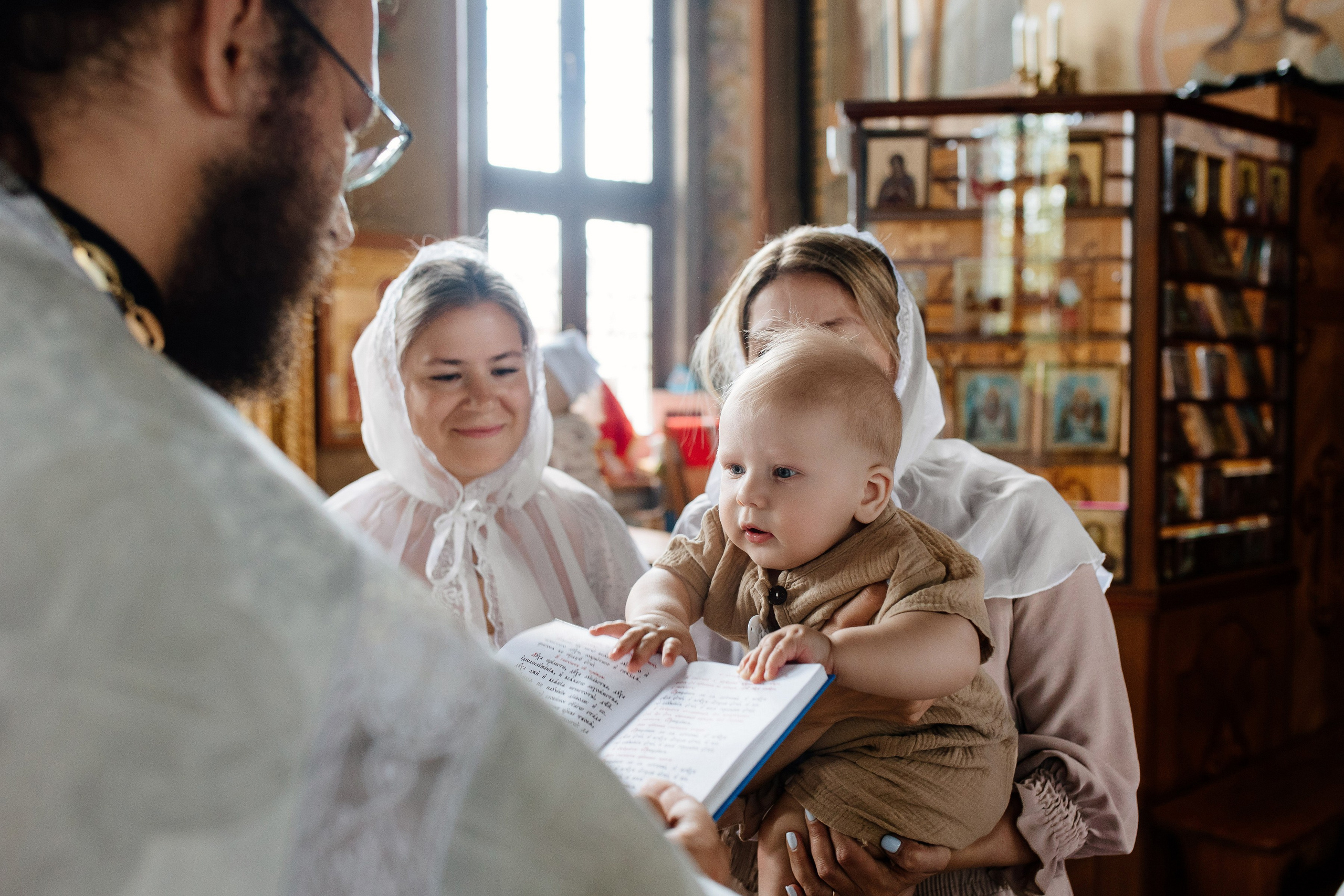 Крещение Луки. Свадебный и семейный фотограф Екатерина Иванова