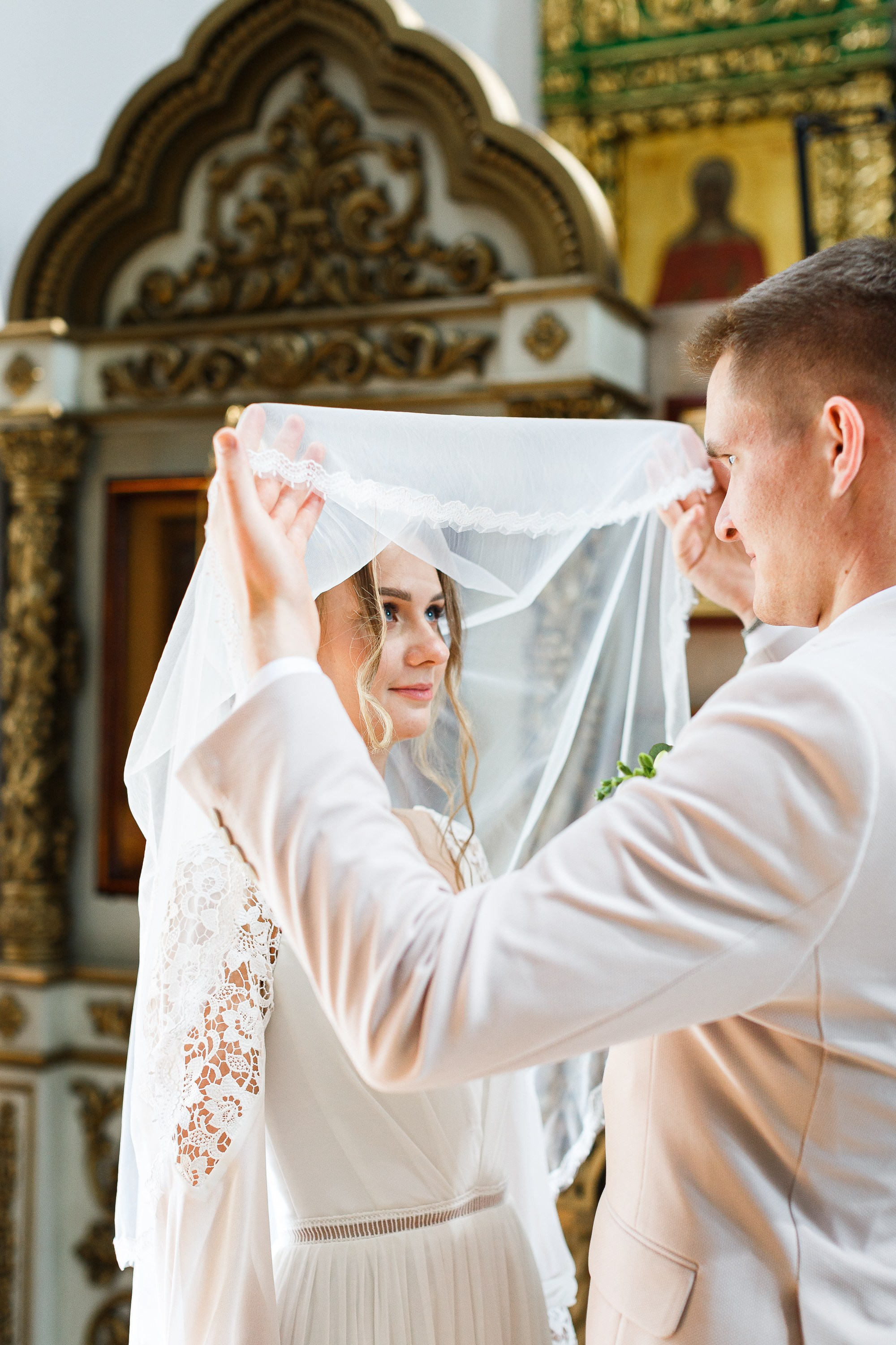 Венчание в храме Живоначальной Троицы на Шаболовке