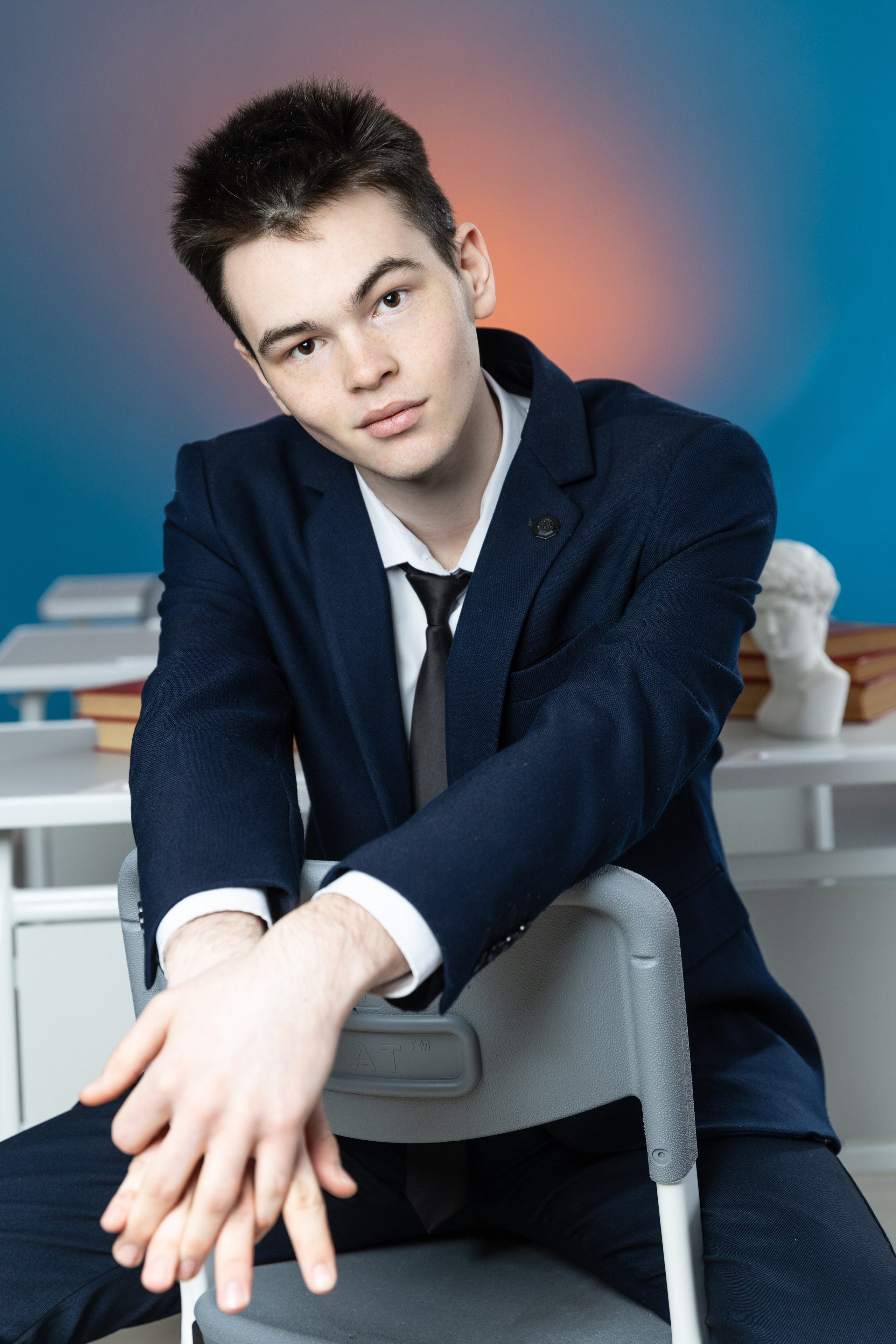 Фотосессия в школе. Выпускные альбомы Евгении Виноградовой г. Липецк