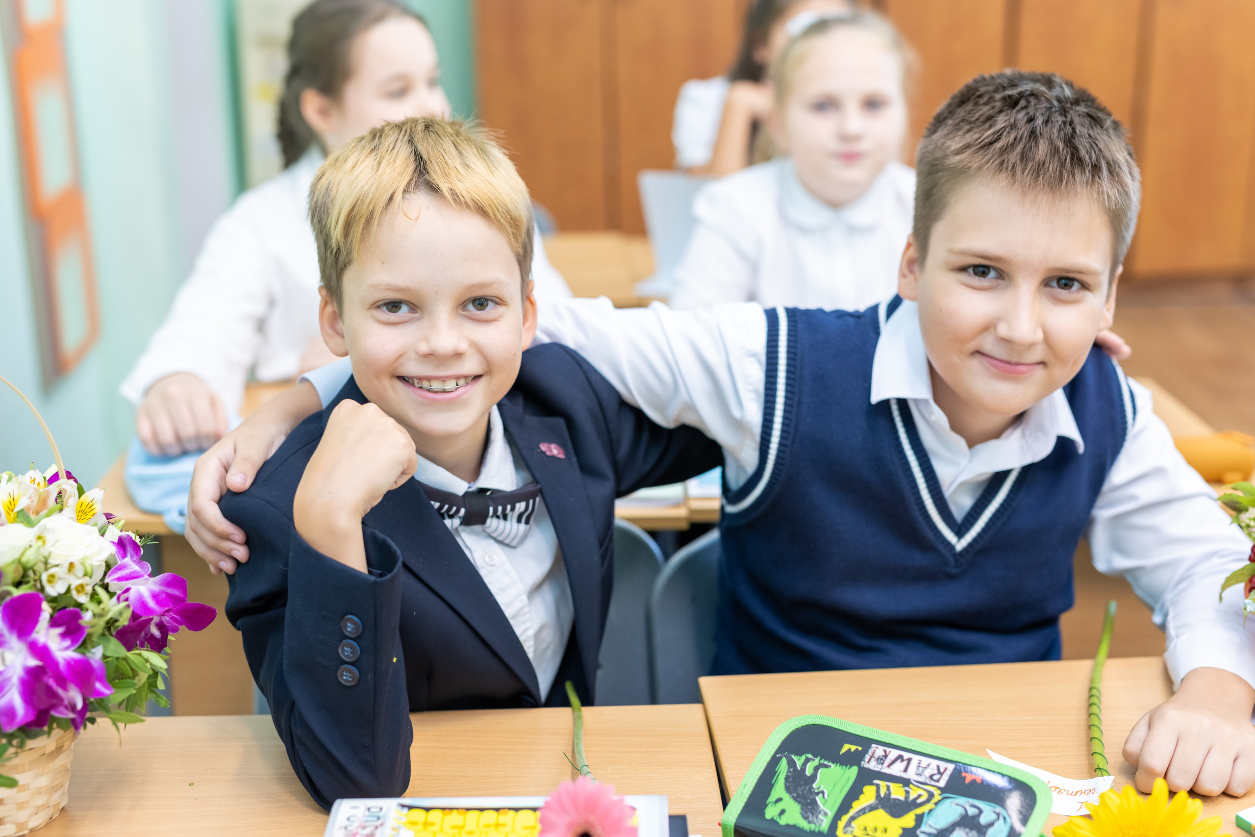 Съёмка для выпускных альбомов в школе 4, 9, 11 класс. Выпускные альбомы, Татьяна Дёмина, Школьный фотограф, Москва