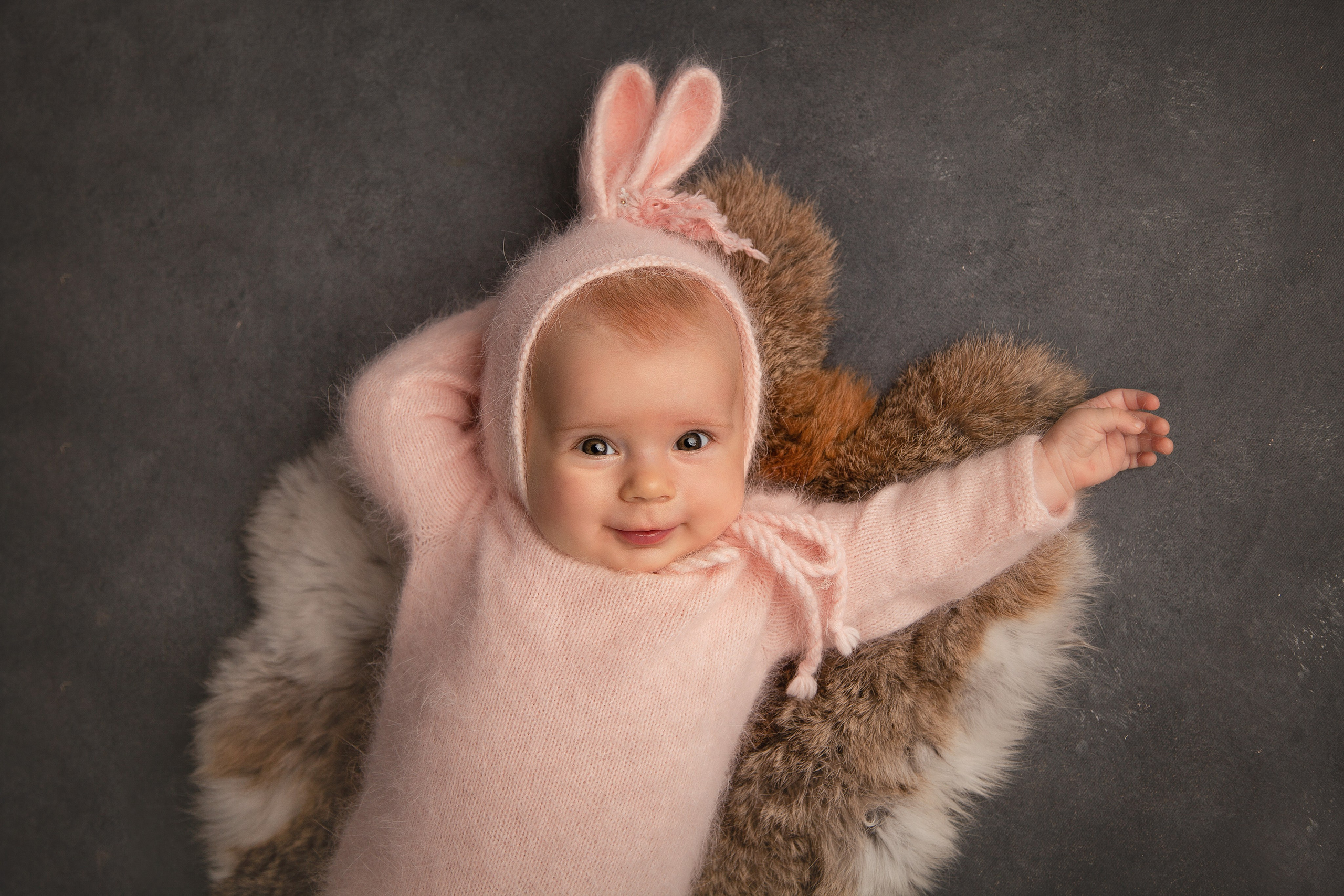 Малыши от 3 до 6 месяцев. Детский фотограф в Хабаровске Антипова Марина