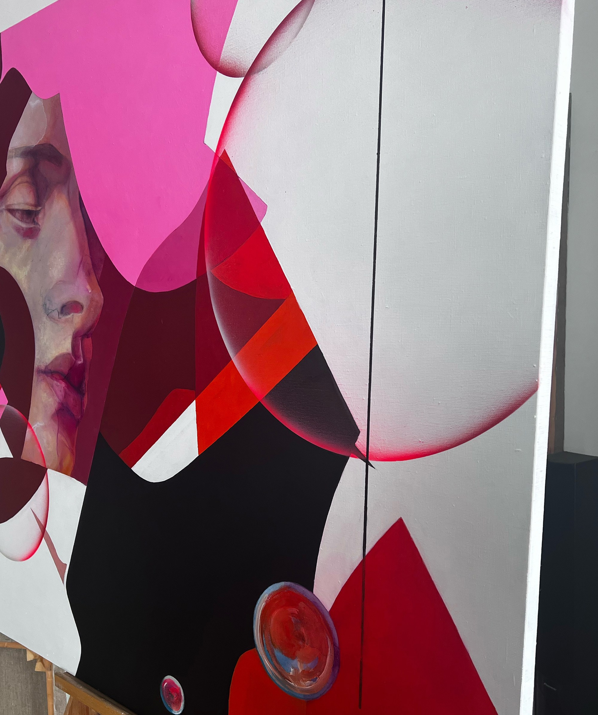 Молодость. Художник-абстракционист Ольга Рикун. Москва