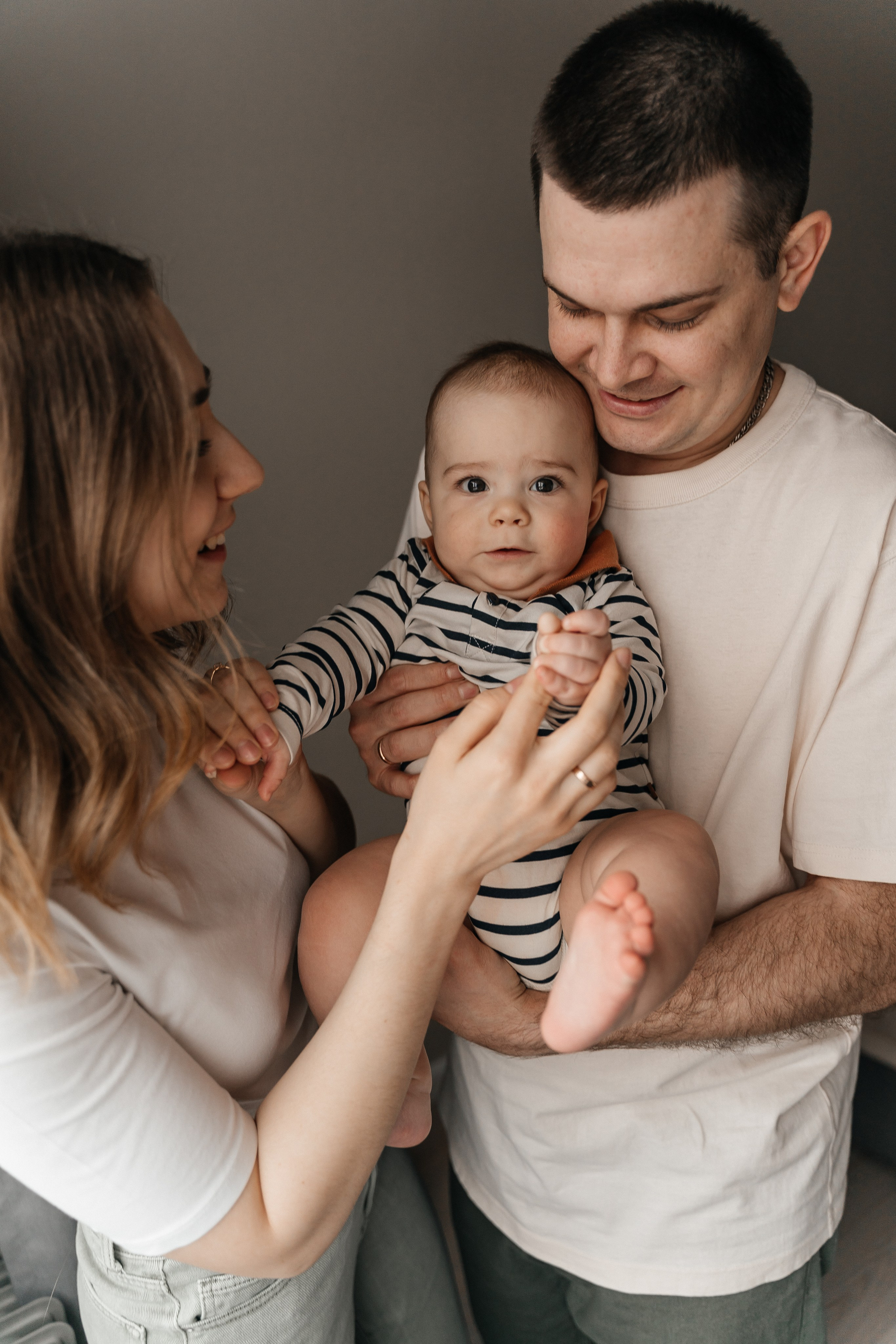 Илья, Лиза и Тимофей. Волик Мария