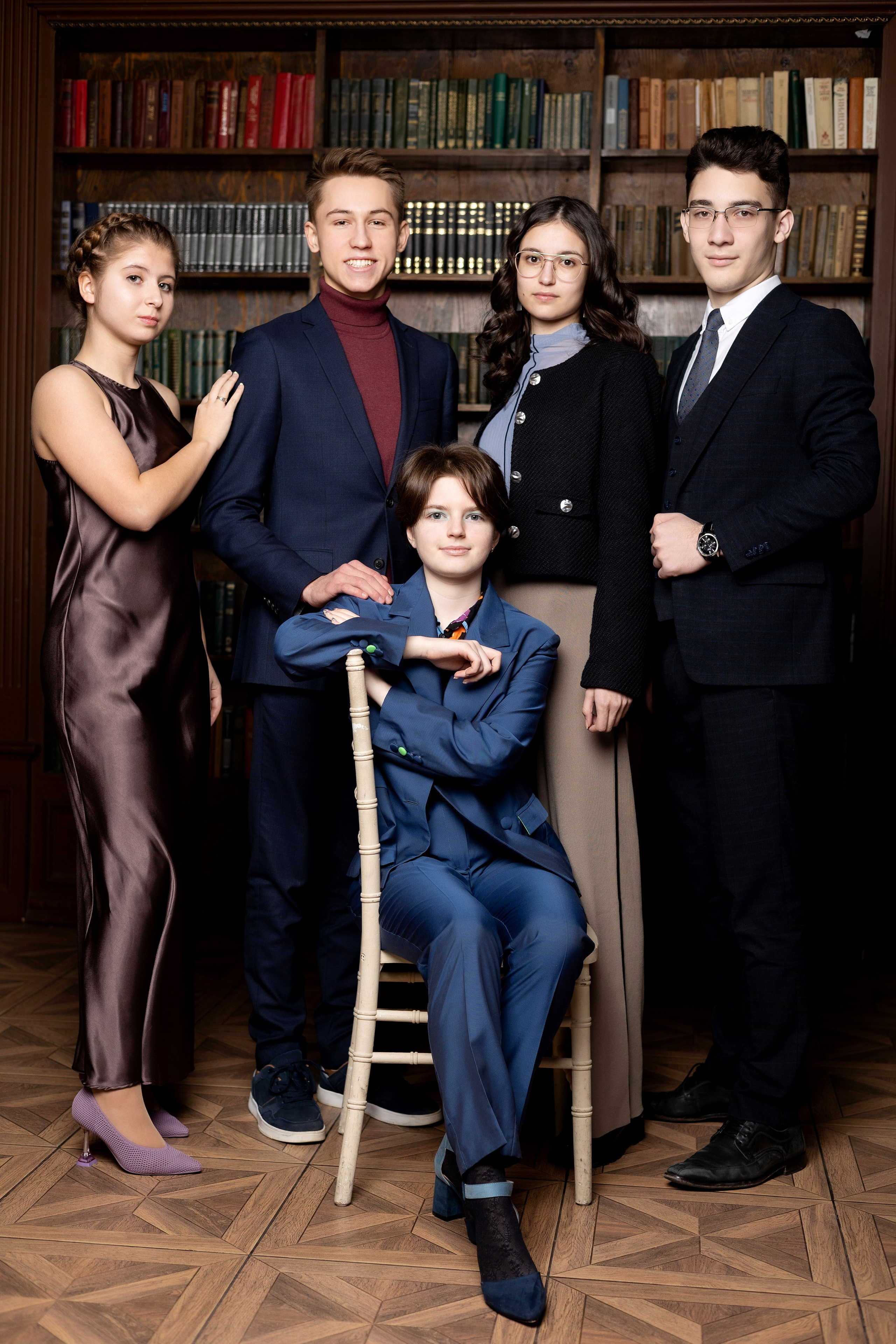 Зал Библиотека. Выпускные альбомы. Школьный и семейный фотограф Виктория Игнатьева