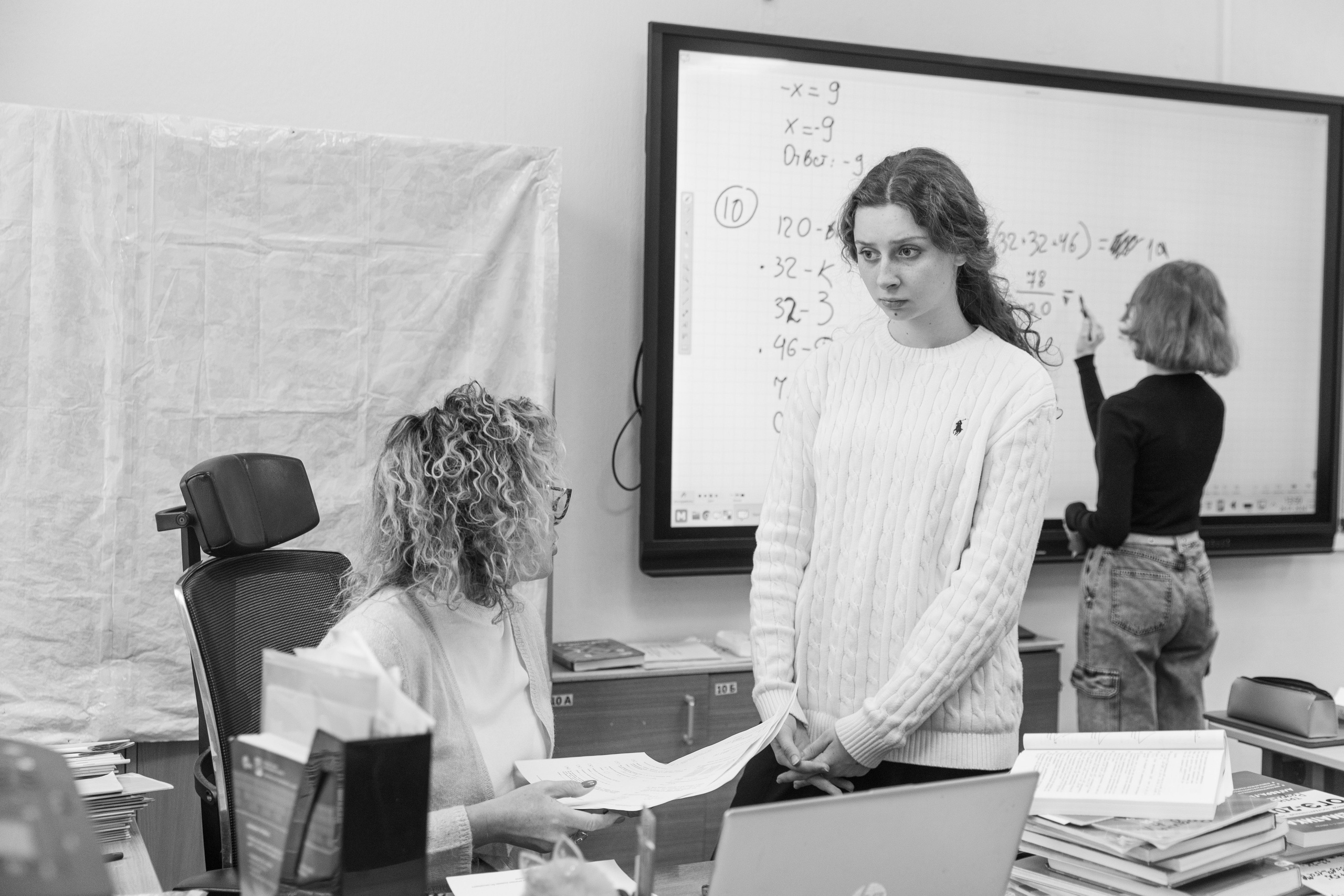 Репортаж с урока. Школьный фотограф в Москве Семенова Ирина