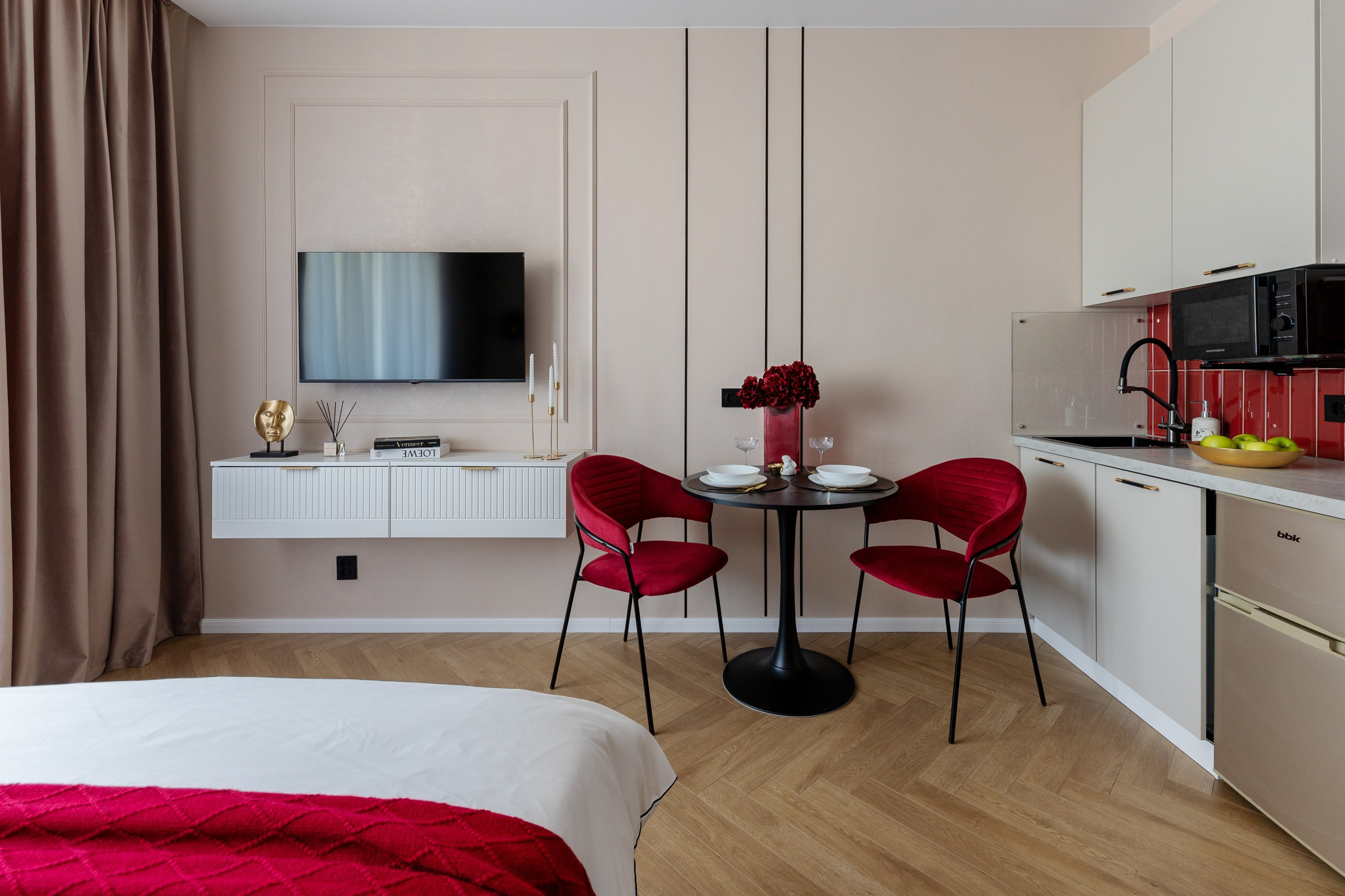 Съемка квартиры для аренды ЖК Флагман. Интерьерный фотограф в Санкт-Петербурге Екатерина Цыбулько