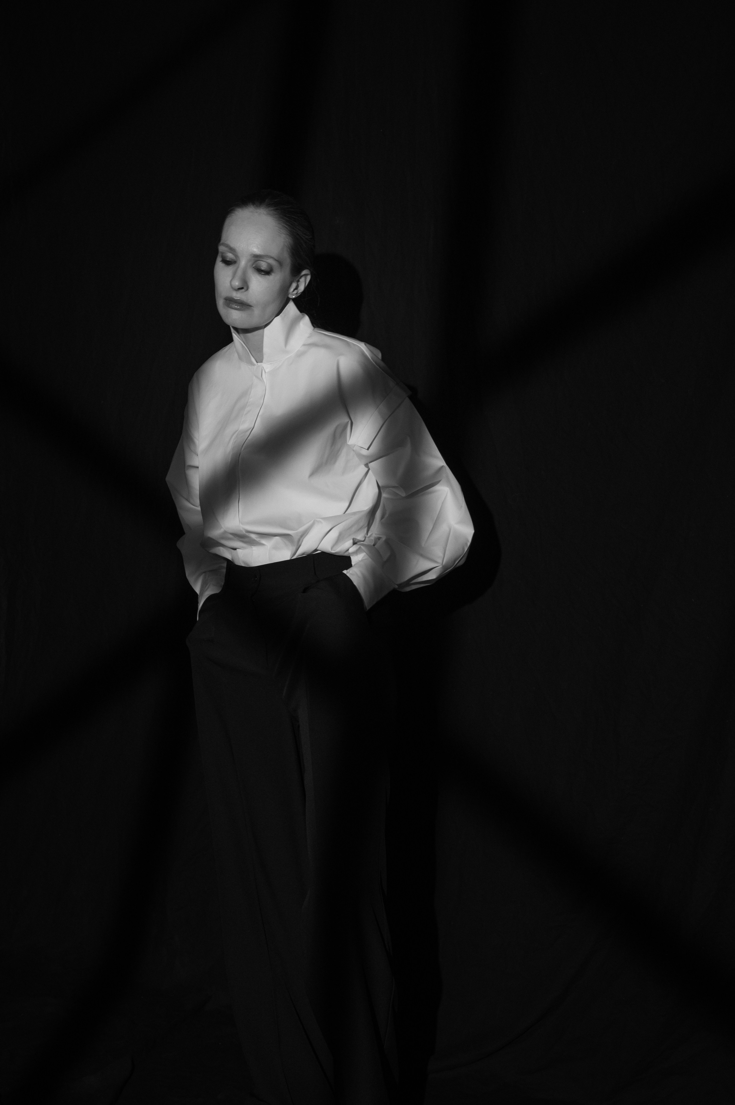 Студийная съемка для актрисы и модели Татьяны Гуреевой. Портретный фотограф в Москве Ковалева Валентина