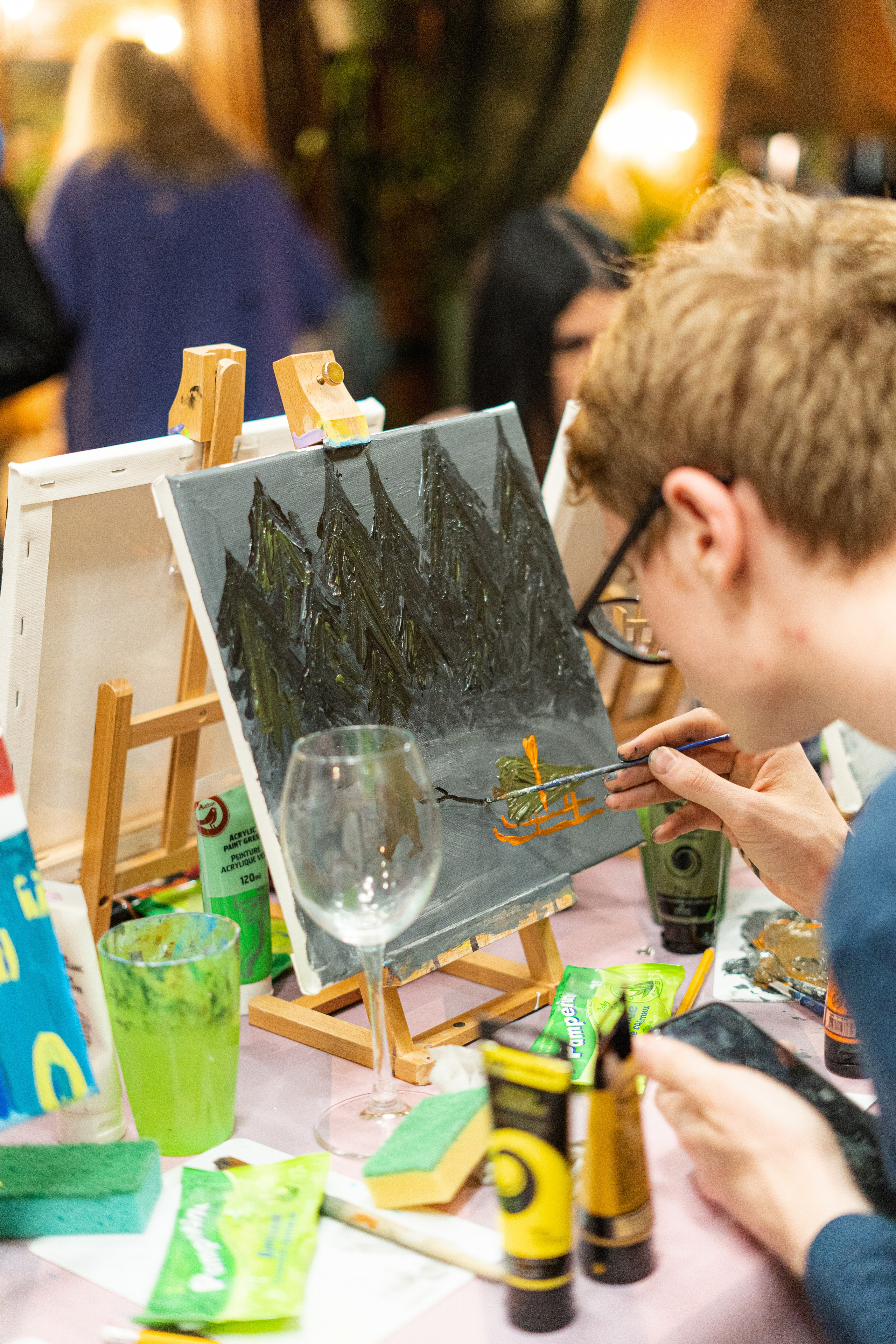 Корпоратив Teach Me Art 2. Портретный фотограф в Москве и Санкт-Петербурге Арина Чех