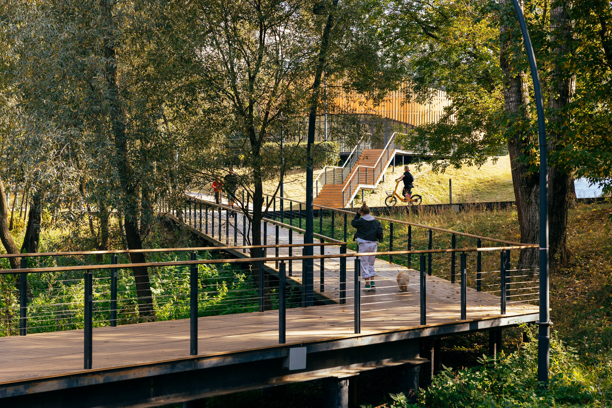 Фотосъемка для архитектурного бюро А4 «Парк Яуза». Фотограф Георгий Нигматулин