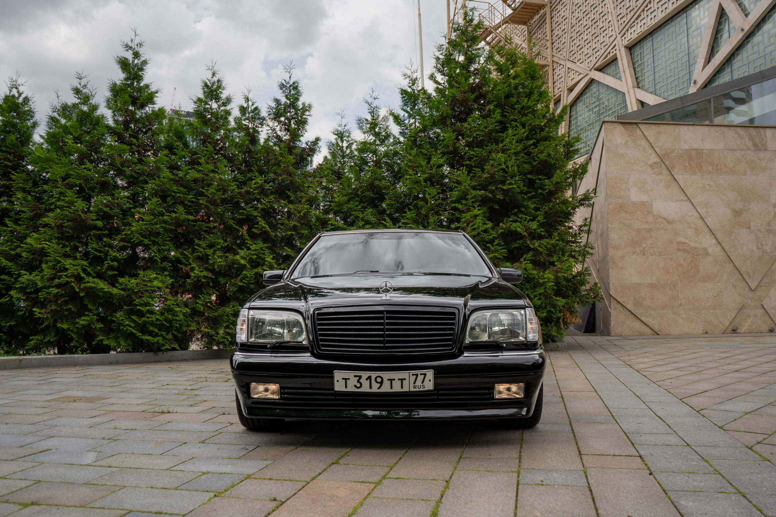 Mercedes W140. Автомобильный фотограф Ногинск Денис Городок