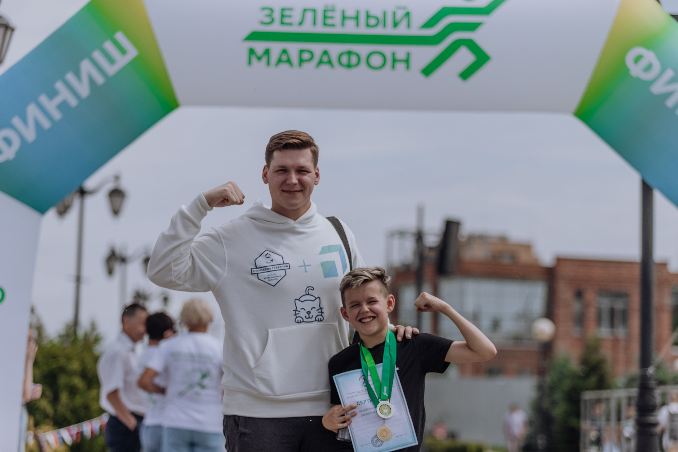 Зелёный марафон | Сбер. Фотограф Евгений Шеин | Астрахань