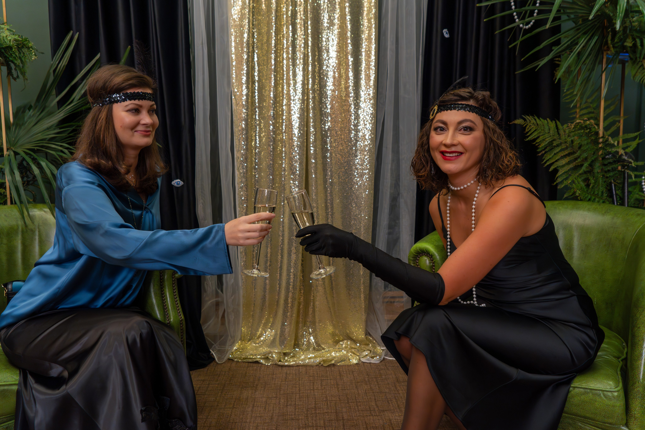 Новый год в стиле Great Gatsby. Репортажный фотограф в Красной Поляне и Сочи Павлюченко Екатерина