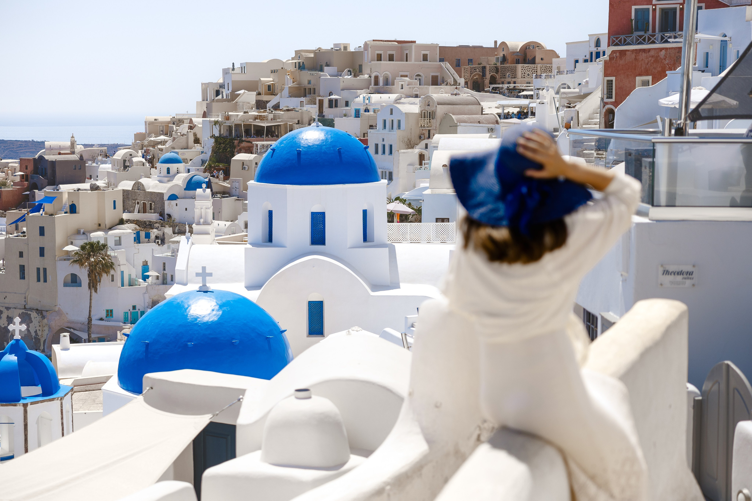 Санторини. Фото департамент круизного лайнера Астория Гранде