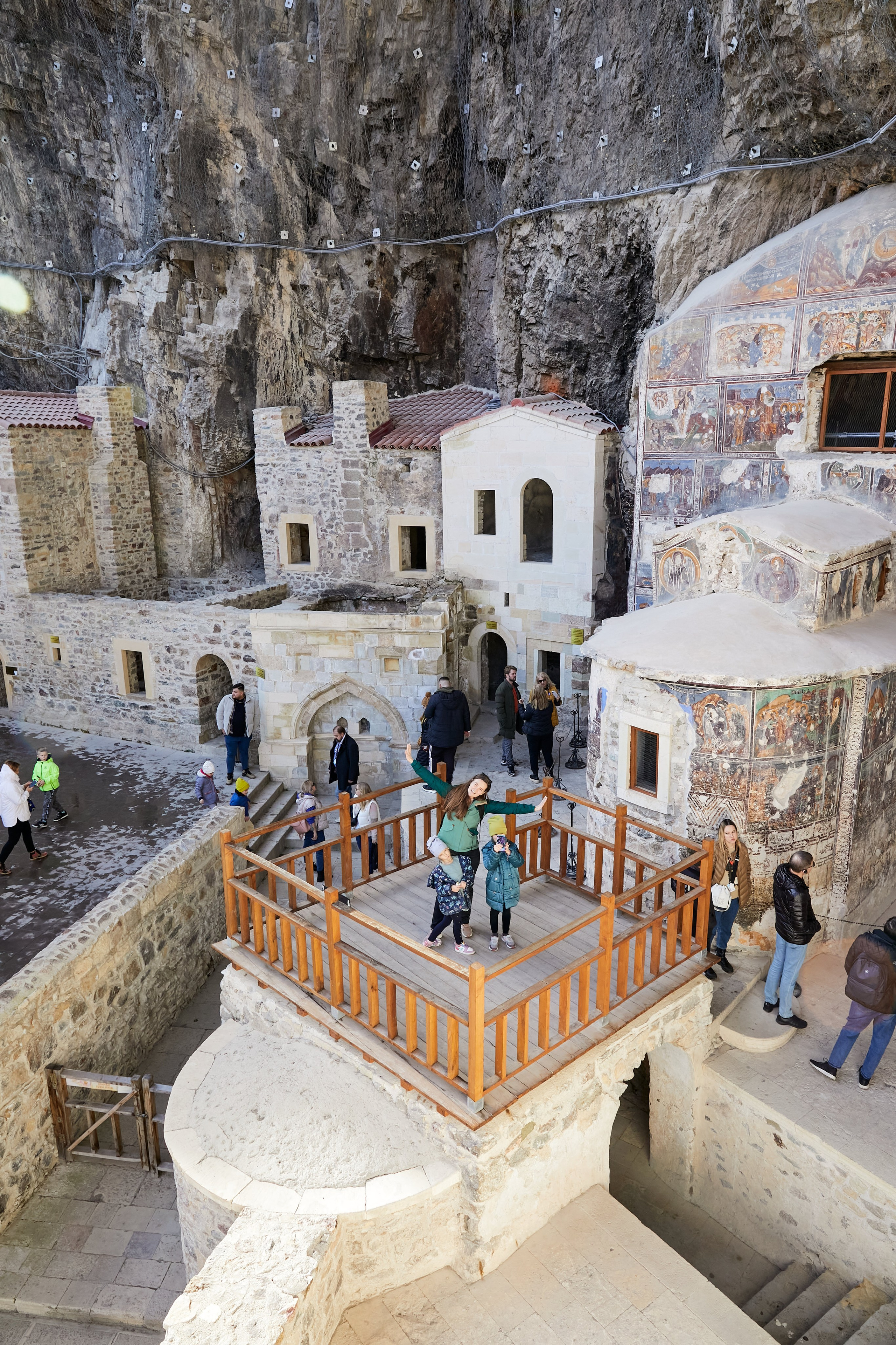 Трабзон — монастырь Сумела. Фото департамент круизного лайнера Астория Гранде