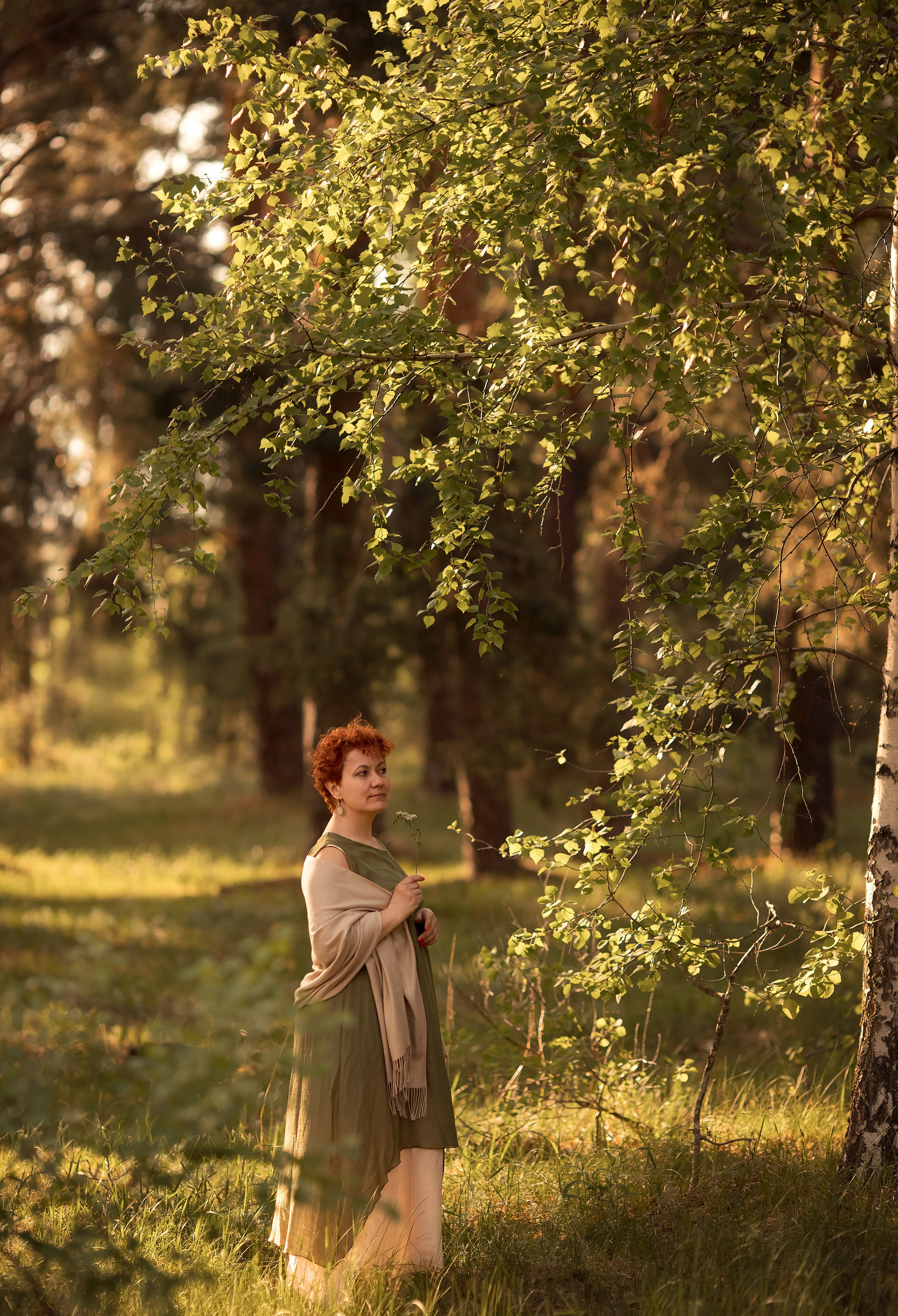 В весеннем лесу. Семейный и детский фотограф в Саратове Полина Коткина