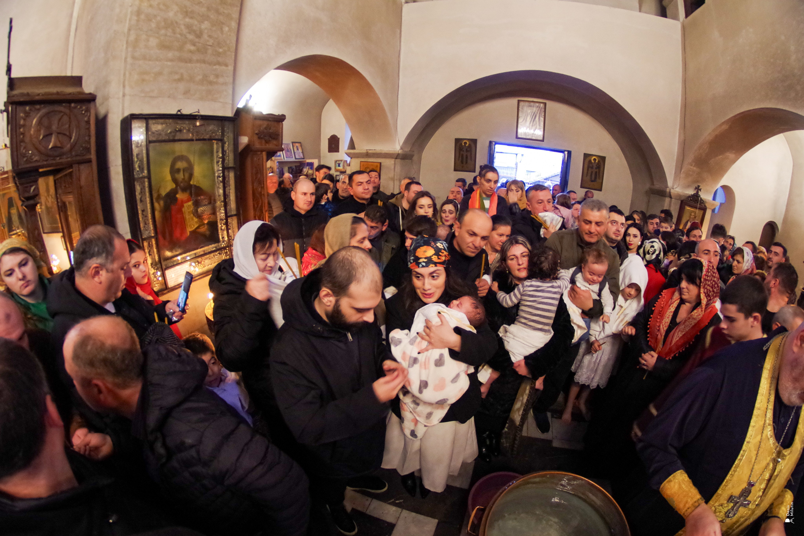 19 числа на Крещении. Портретный фотограф Денис Милютин