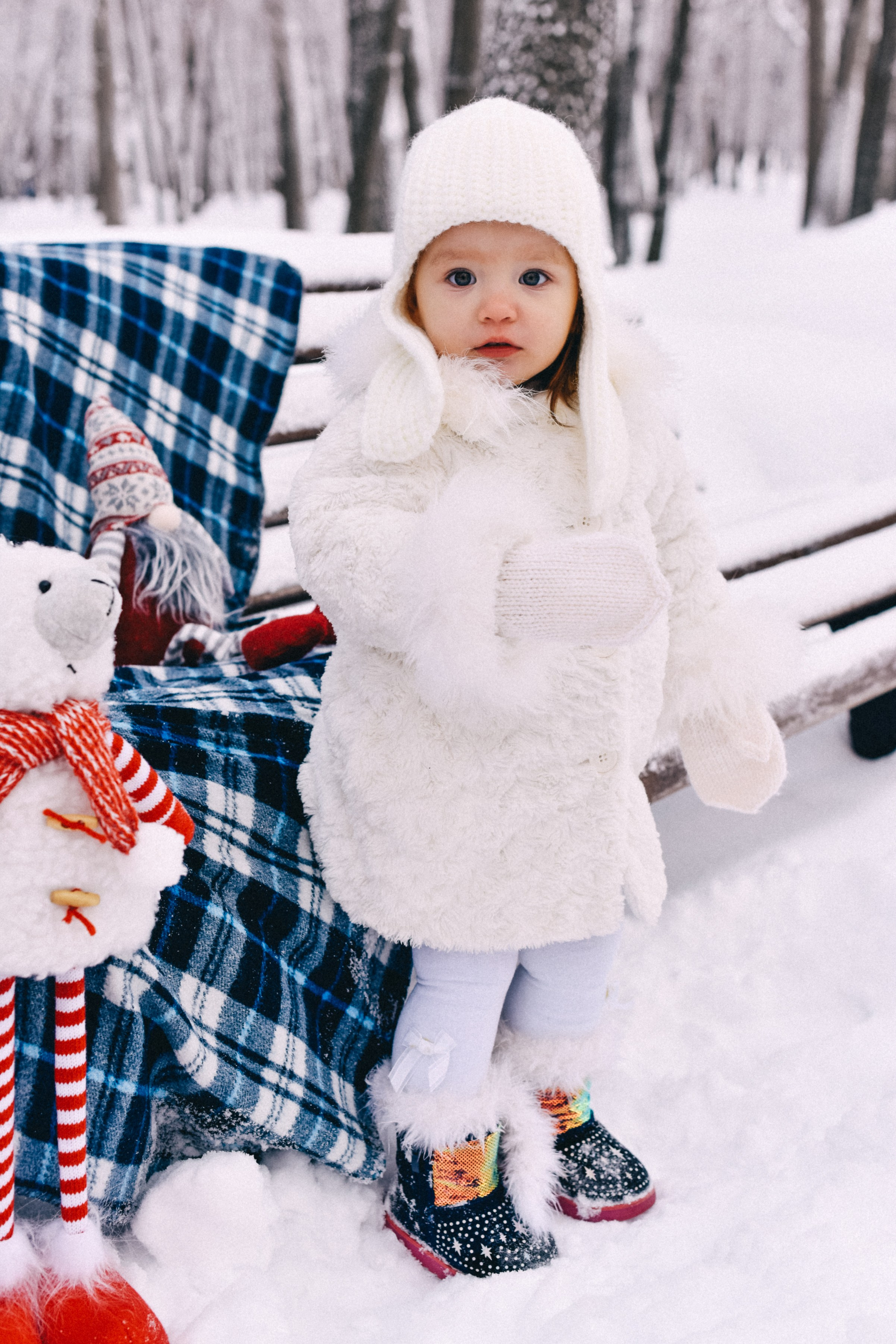 Девочки зима