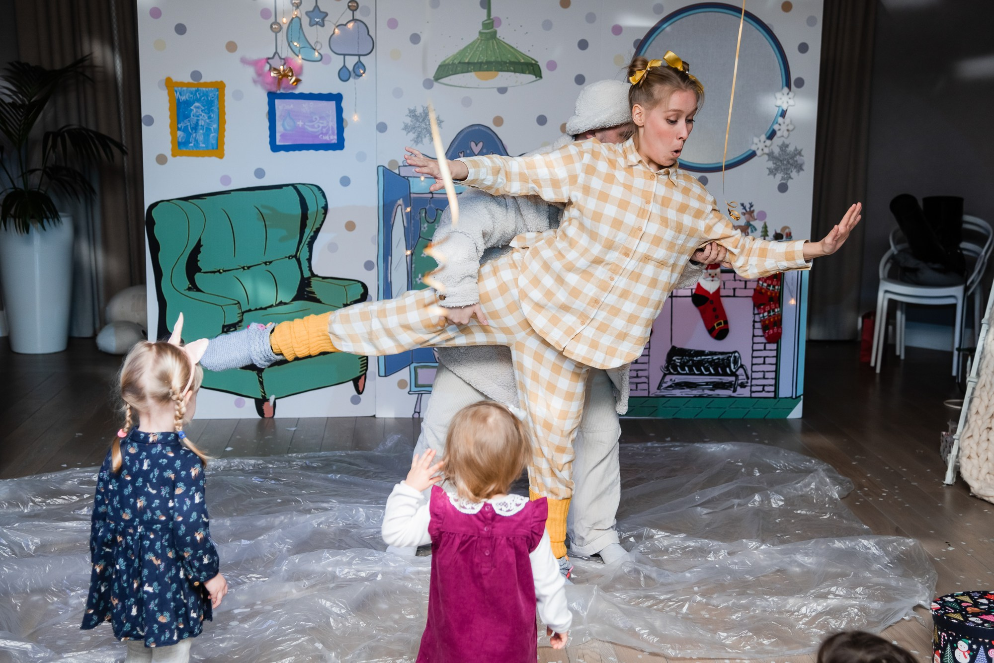 съемка представления для детей