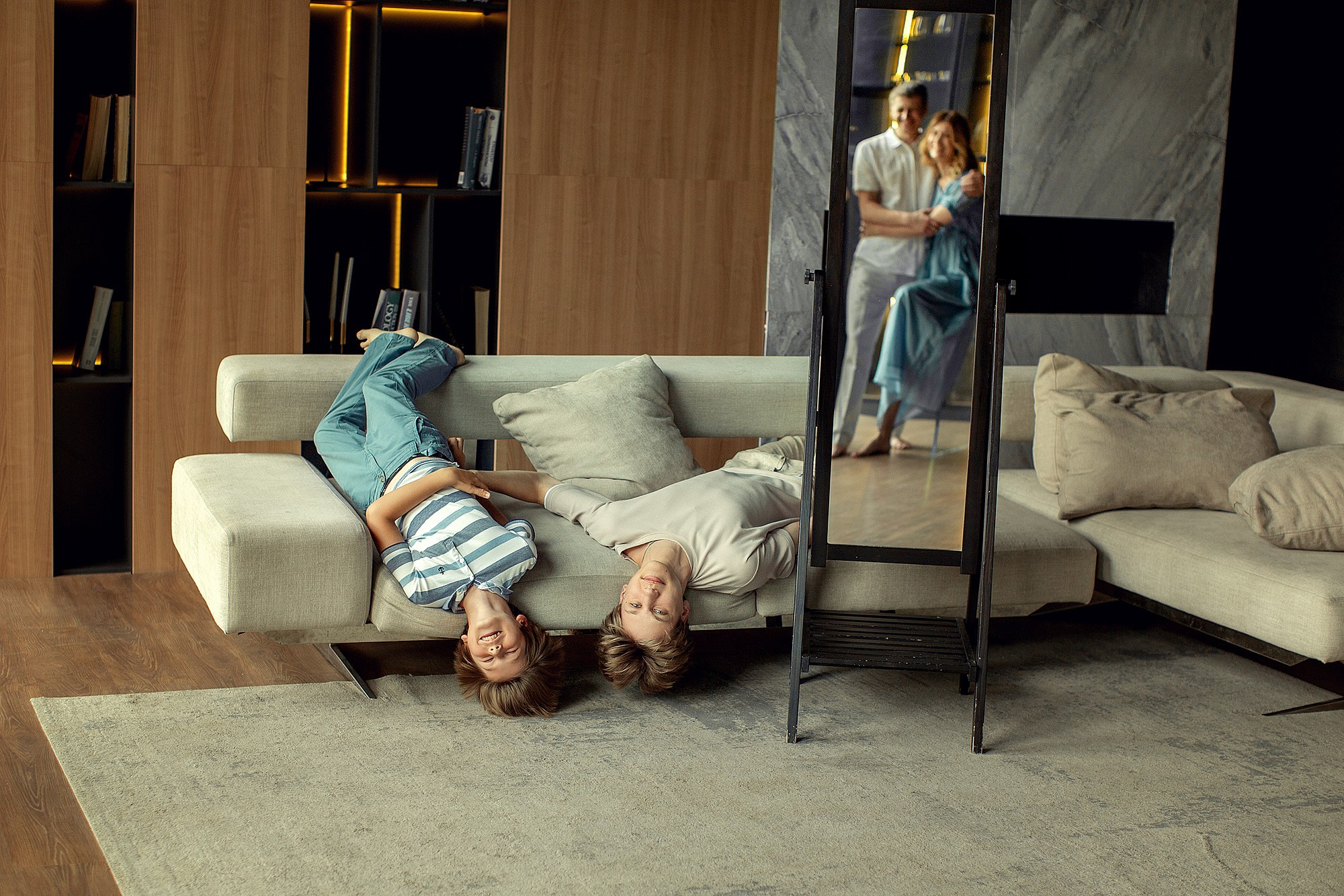 Семейная съемка в студии. Семейный фотограф Татьяна Надеждина | Москва, Московская область, Ярославль