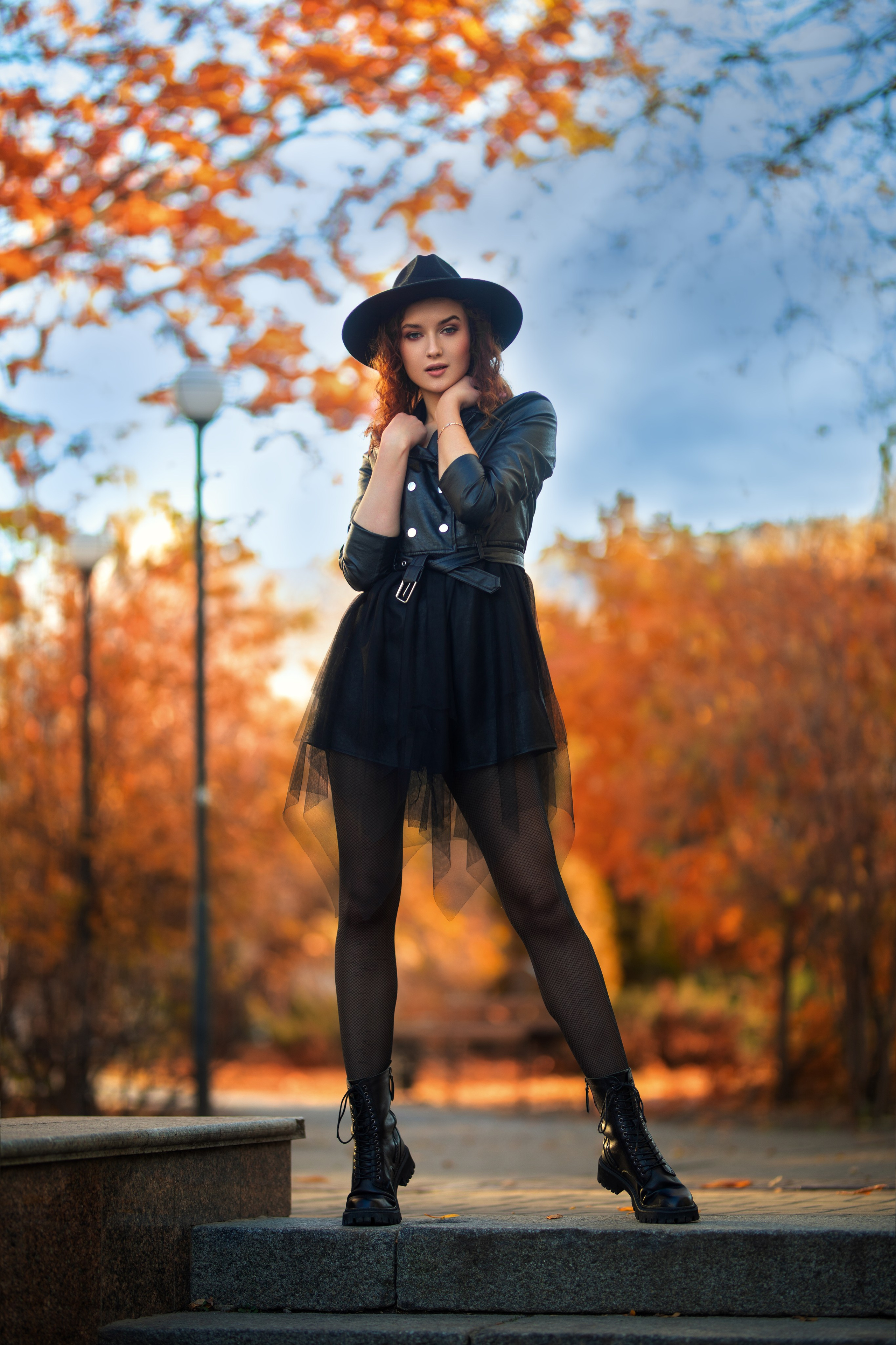 Осенняя фотосъемка в парке с Анастасией в формате для «себя»