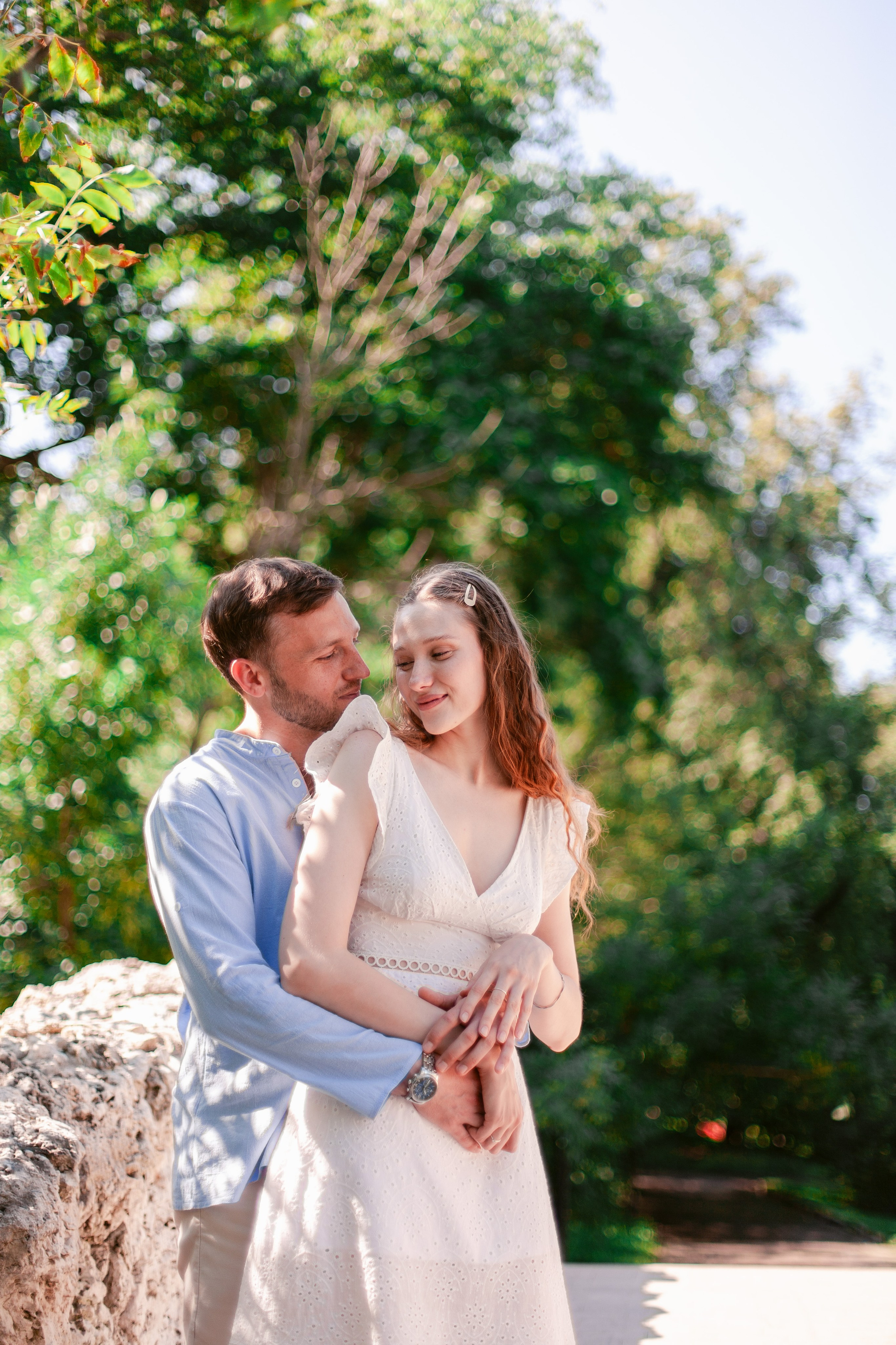 Прогулка лавстори предсвадебная в Парке Горького