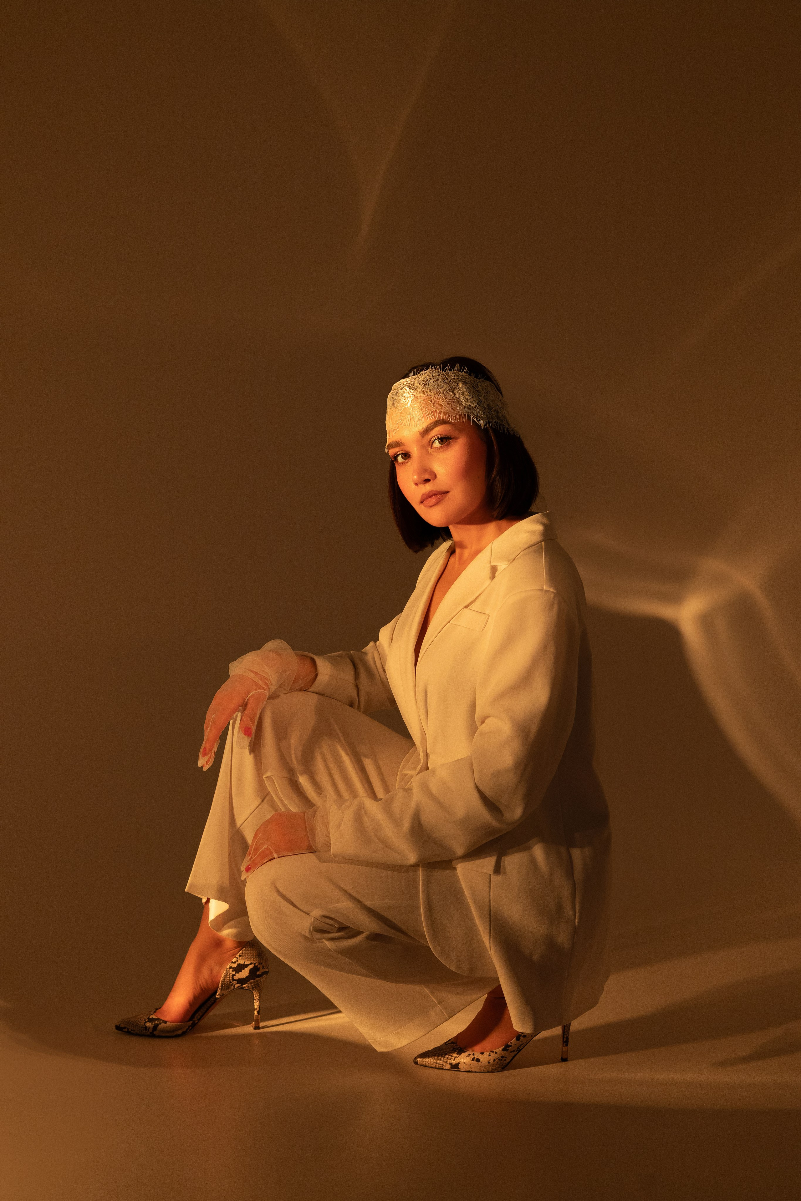 В студии. Асель Мурзина фотограф Казань