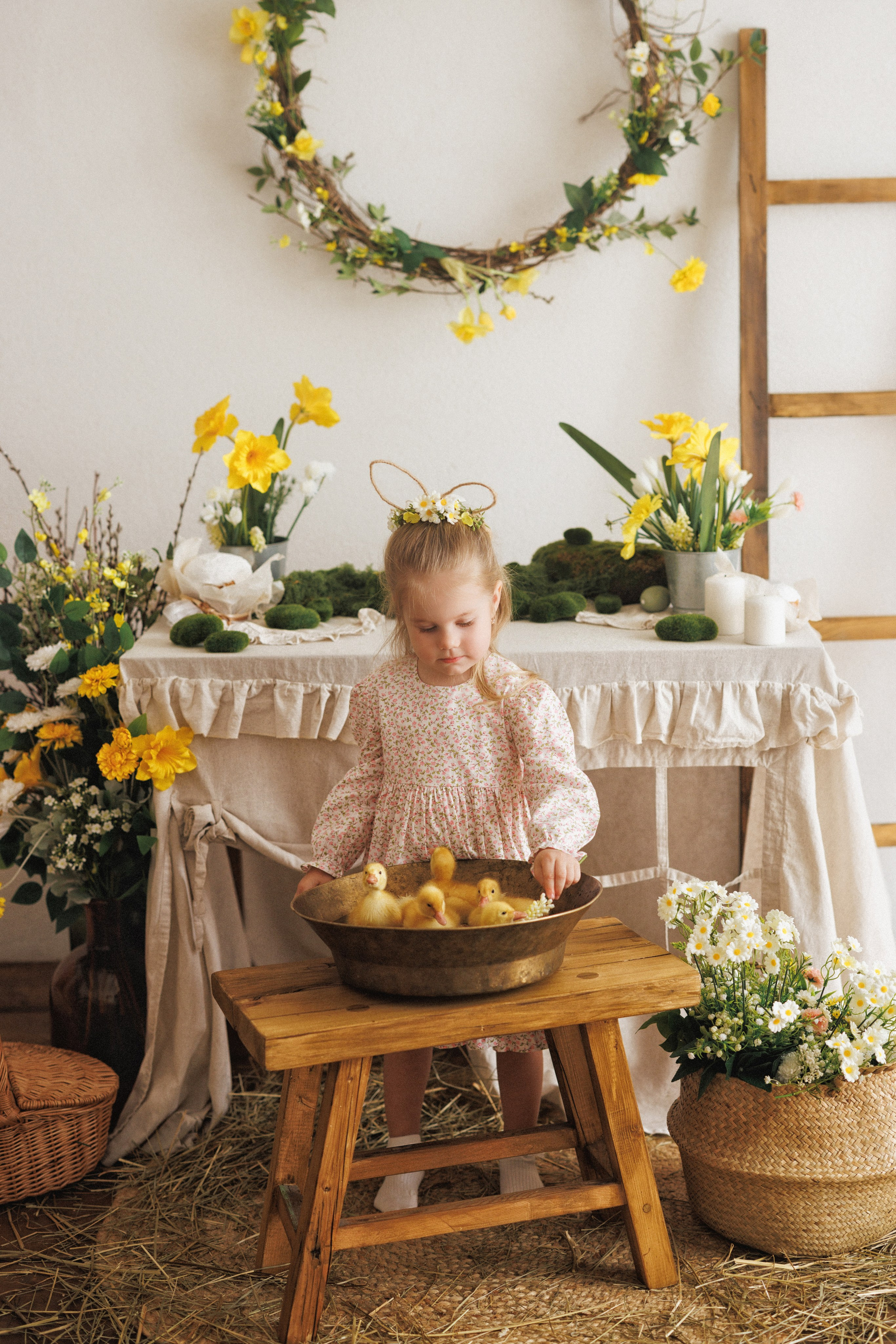 Пасхальная фотосессия в фотостудии «Mestone». Семейный и детский фотограф в Краснодаре Анна Трашкова