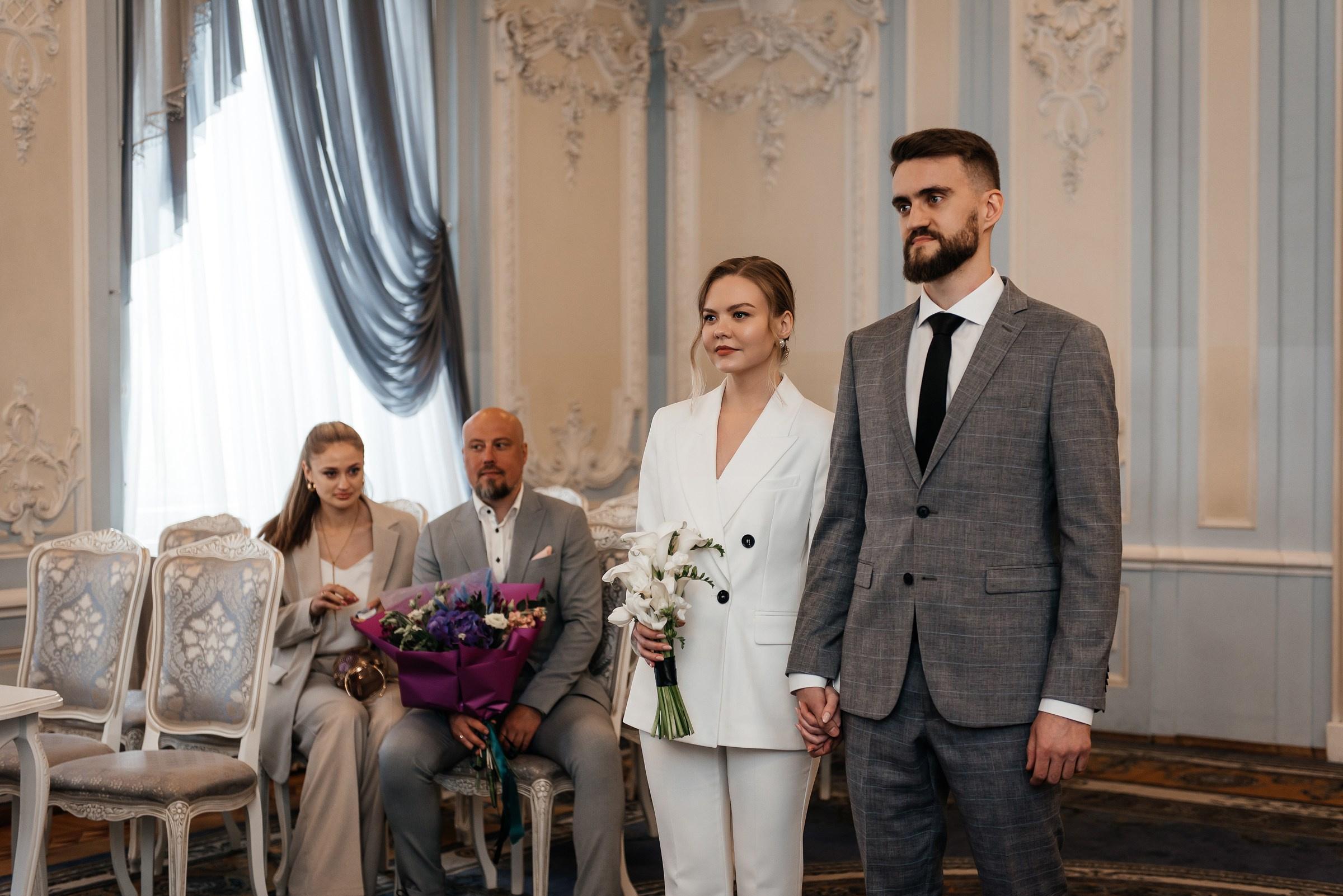 регистрация брака во Дворце Бракосочетания 2 на Фурштадской