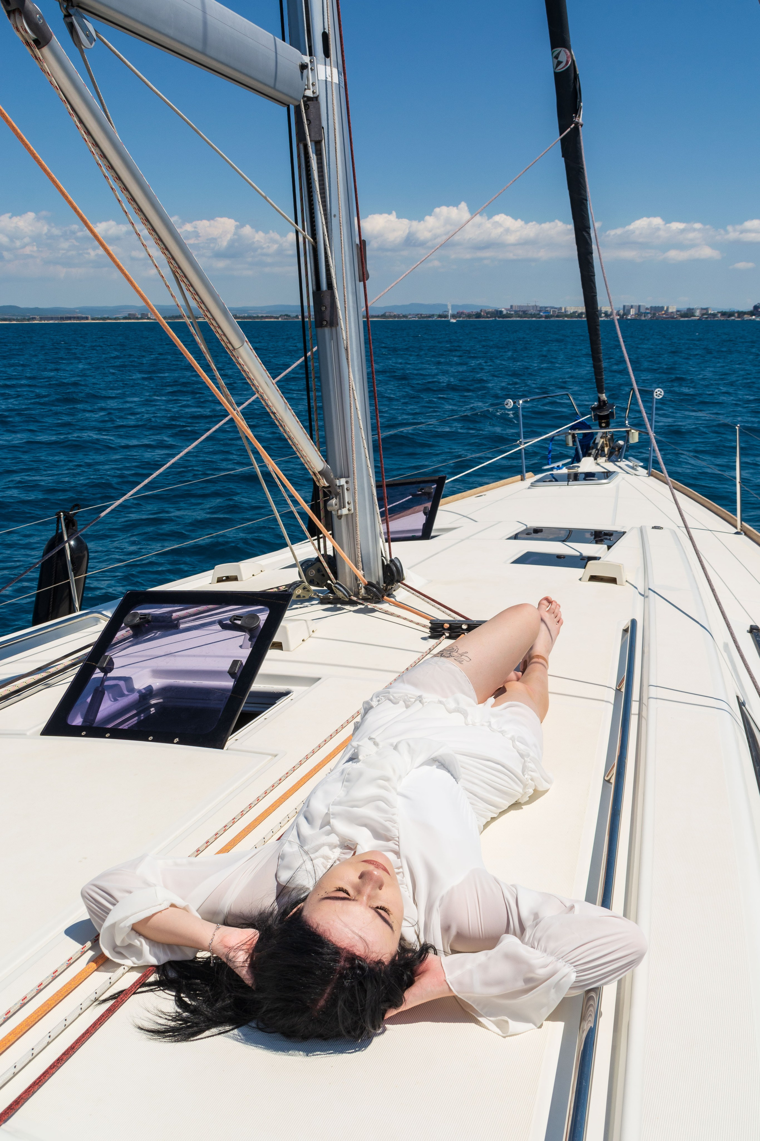 Фотосессия на яхте. Елена Волкова семейный фотограф в станице Гостагаевской города-курорта Анапа