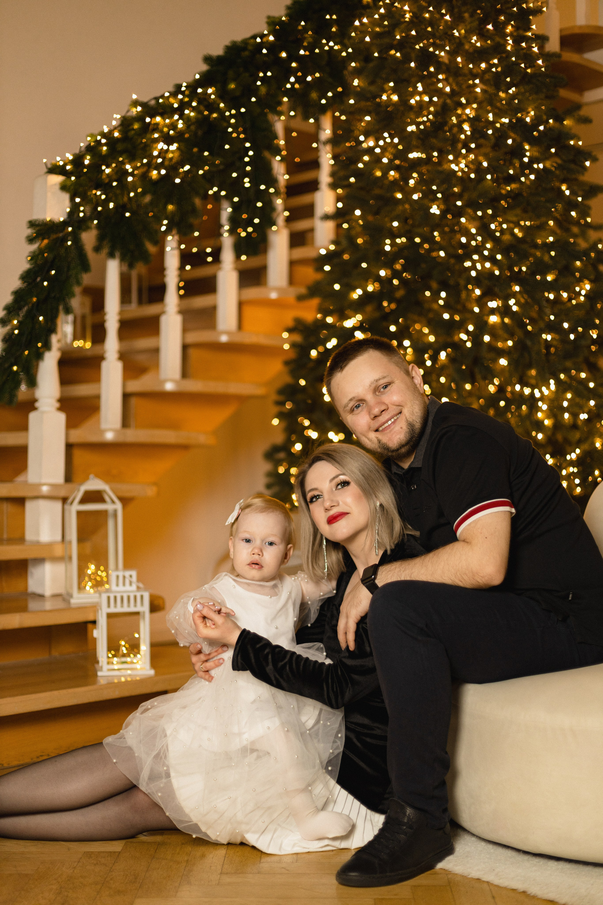 Виктория с мужем и дочкой. Кузьмина Анастасия — контент-фотограф | Москва