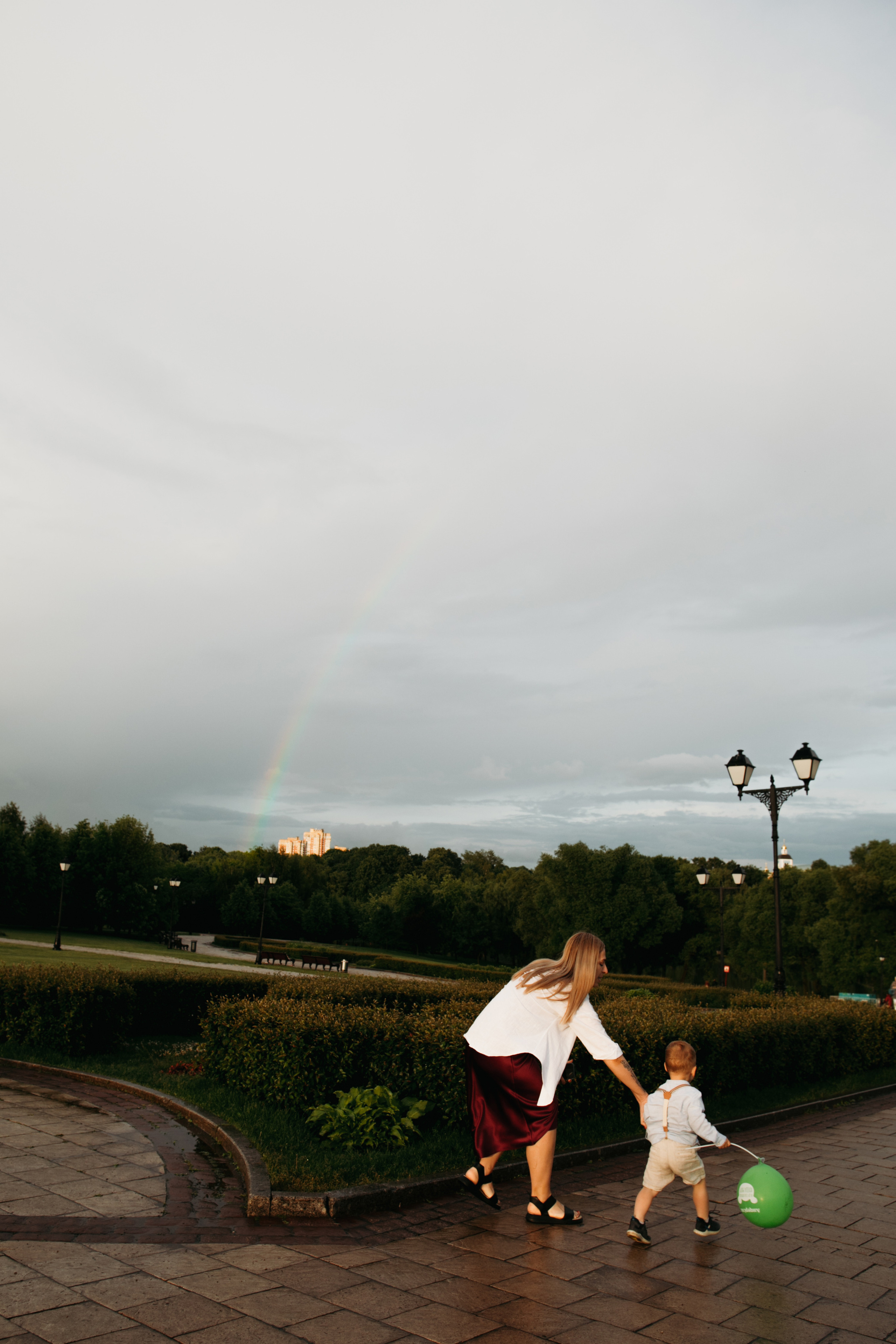 Вечернее Царицыно. Свадебный фотограф в Москве Аля Загирова