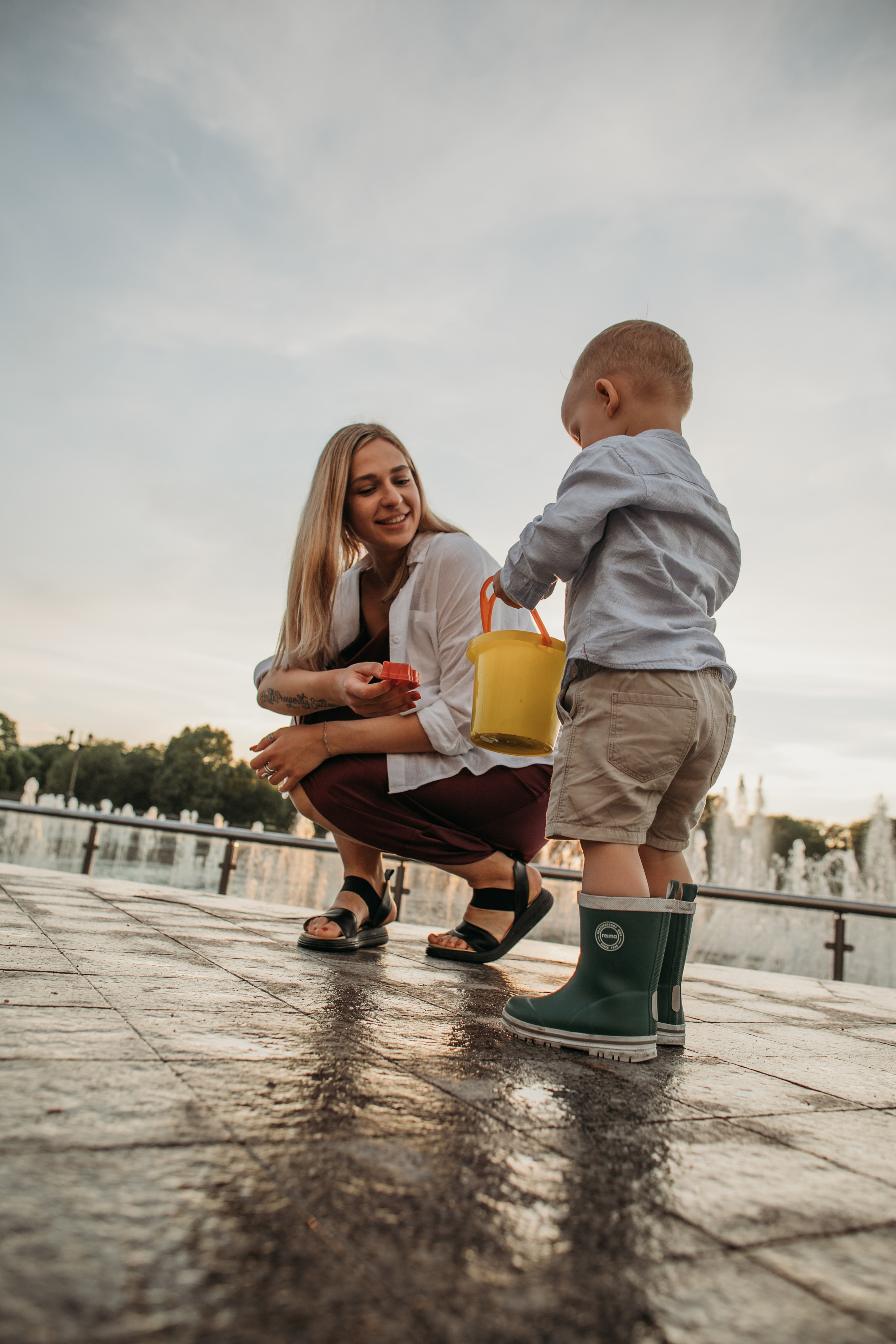 Вечернее Царицыно. Свадебный фотограф в Москве Аля Загирова