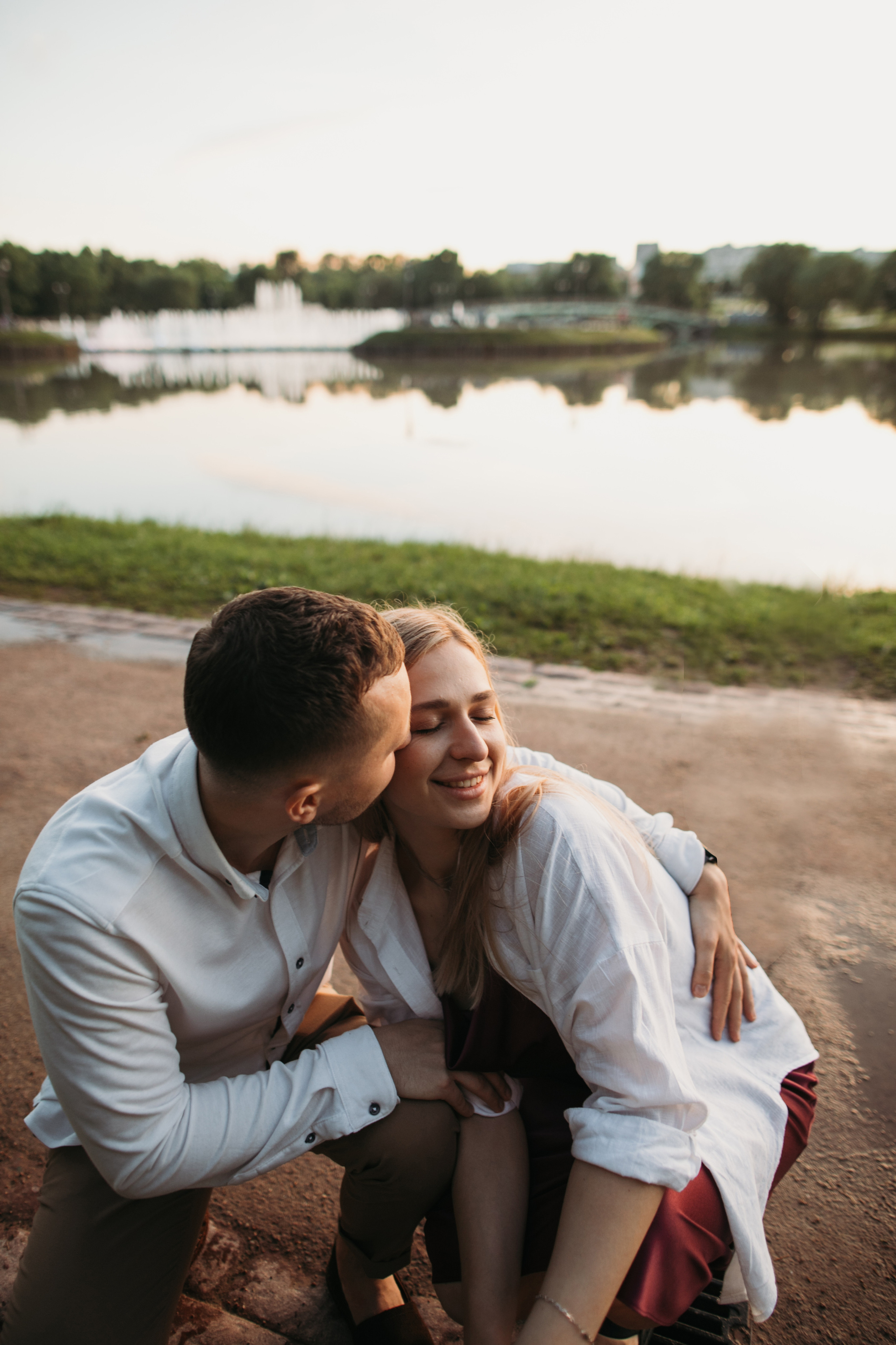 Вечернее Царицыно. Свадебный фотограф в Москве Аля Загирова