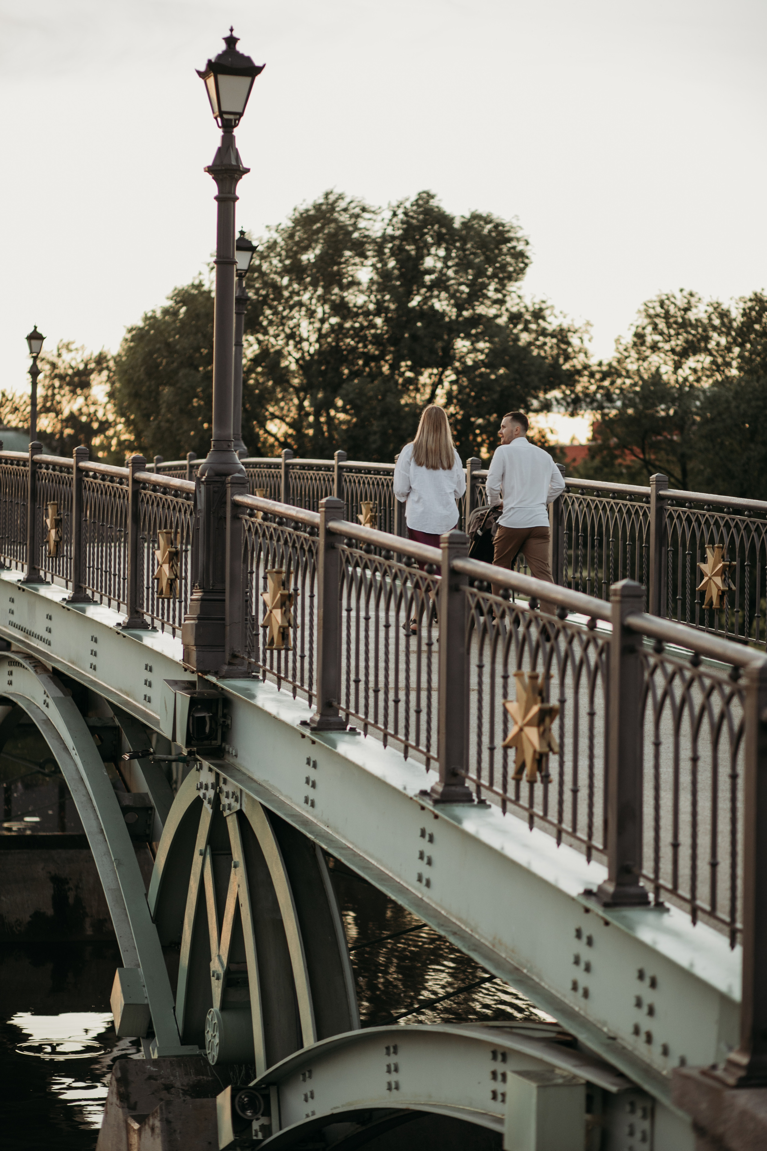Вечернее Царицыно. Свадебный фотограф в Москве Аля Загирова