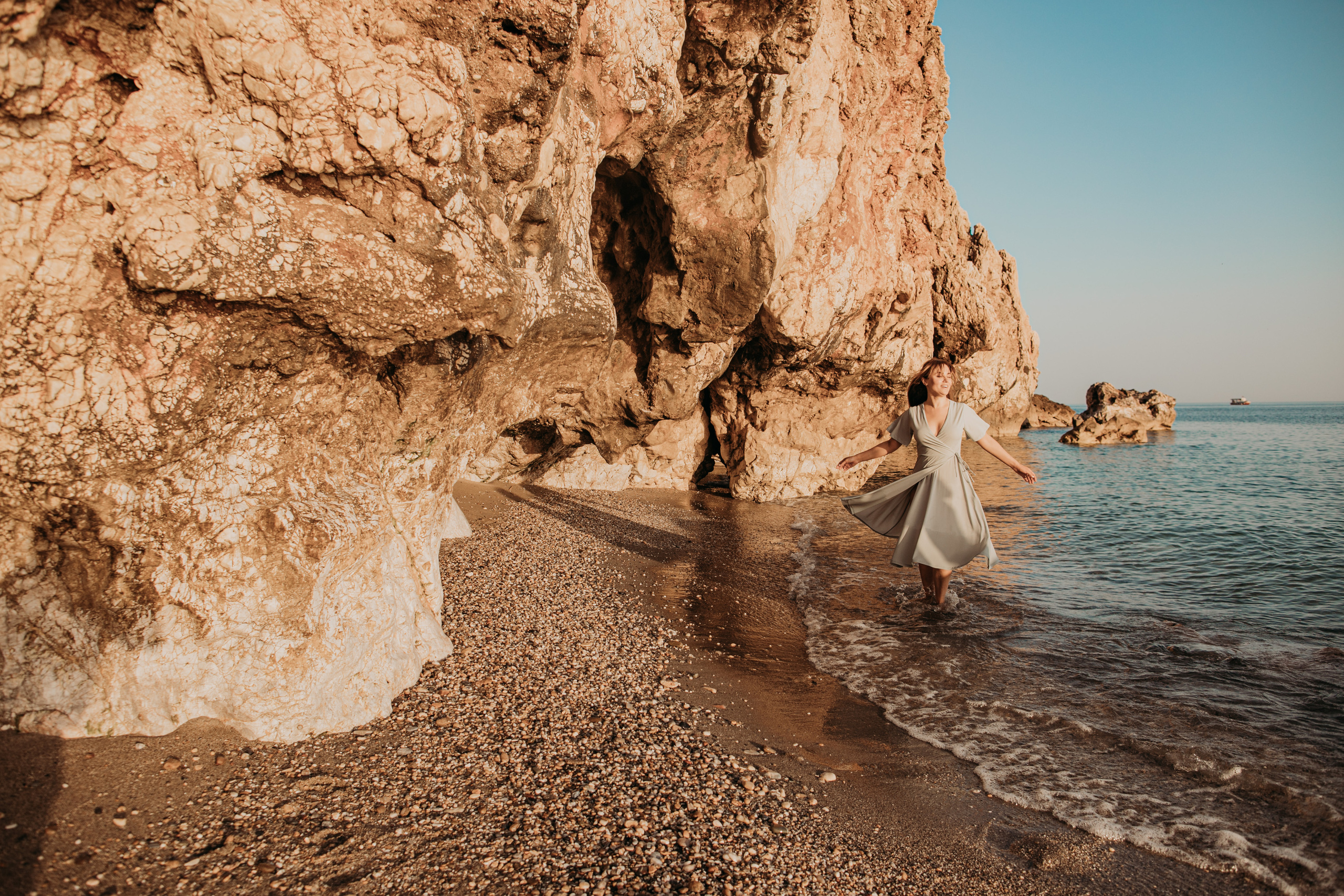Закат в Аланье. Свадебный фотограф в Москве Аля Загирова